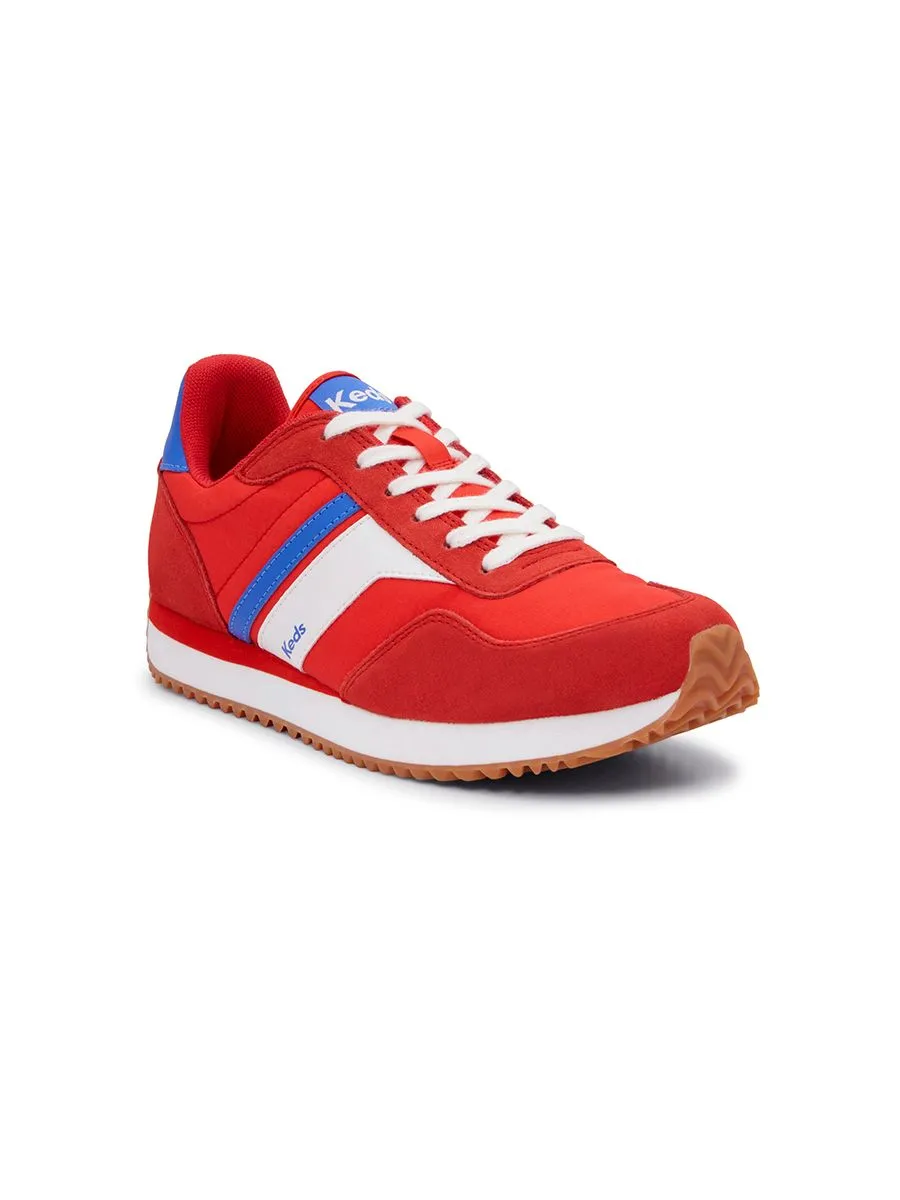 KEDS Women Rena Nylon/Suede Red KEDS Women Rena Nylon/Suede Red