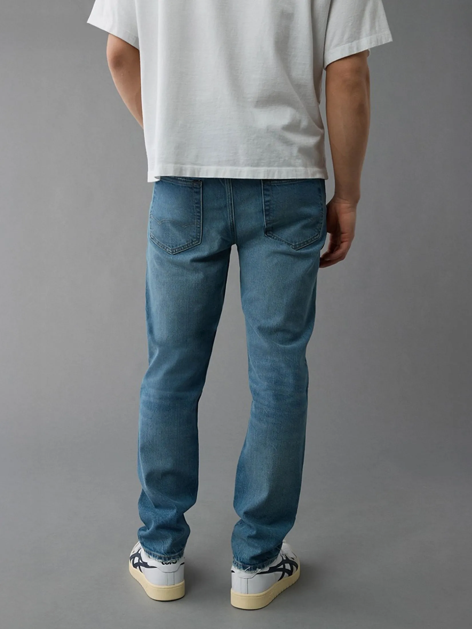 American Eagle MEN MEDIUM CLEAN SLIM STRAIGHT 857 MEDIUM BRIGHT INDIGO