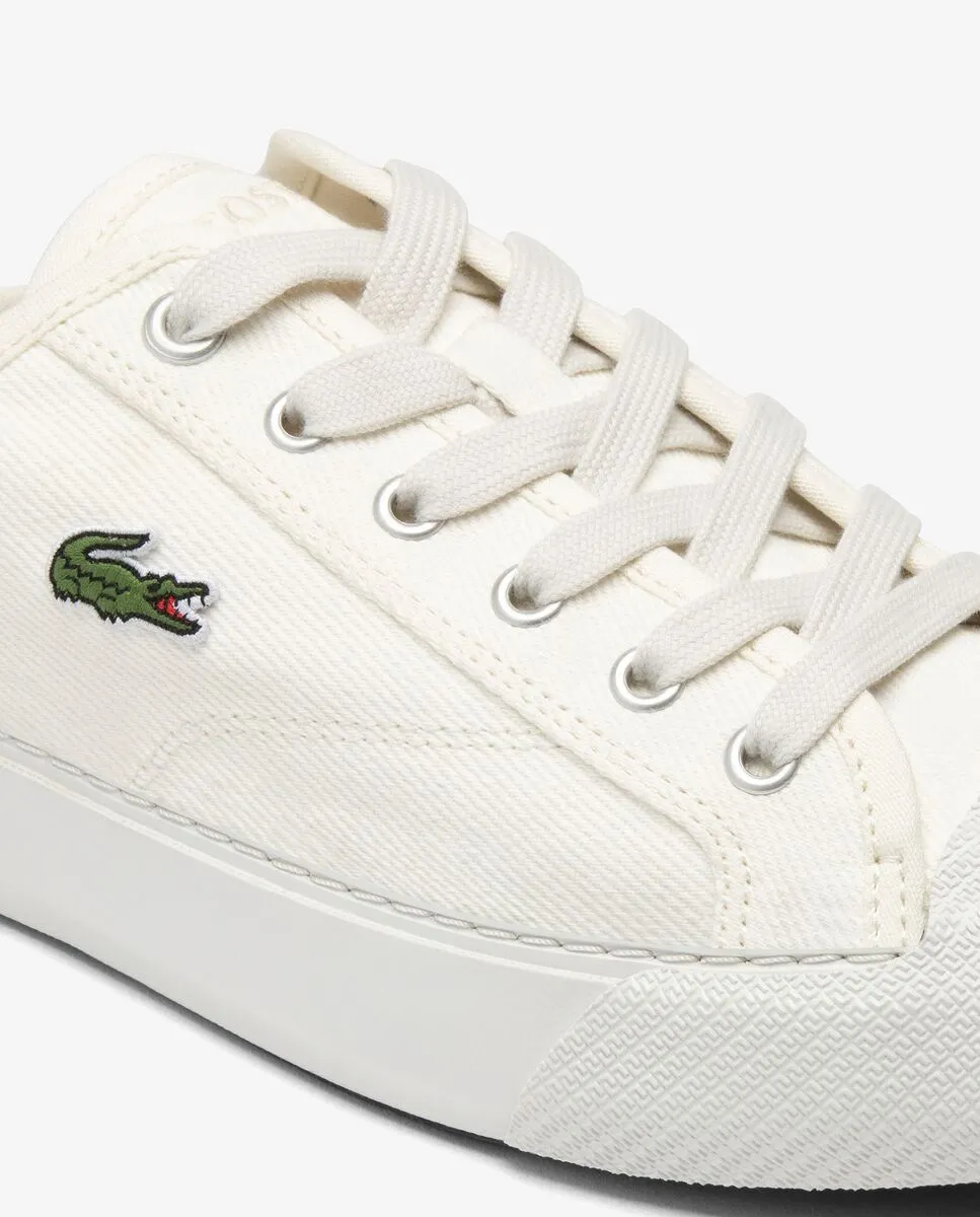 LACOSTE Off White Women’s Backcourt Mules LACOSTE Off White Women’s Backcourt Mules