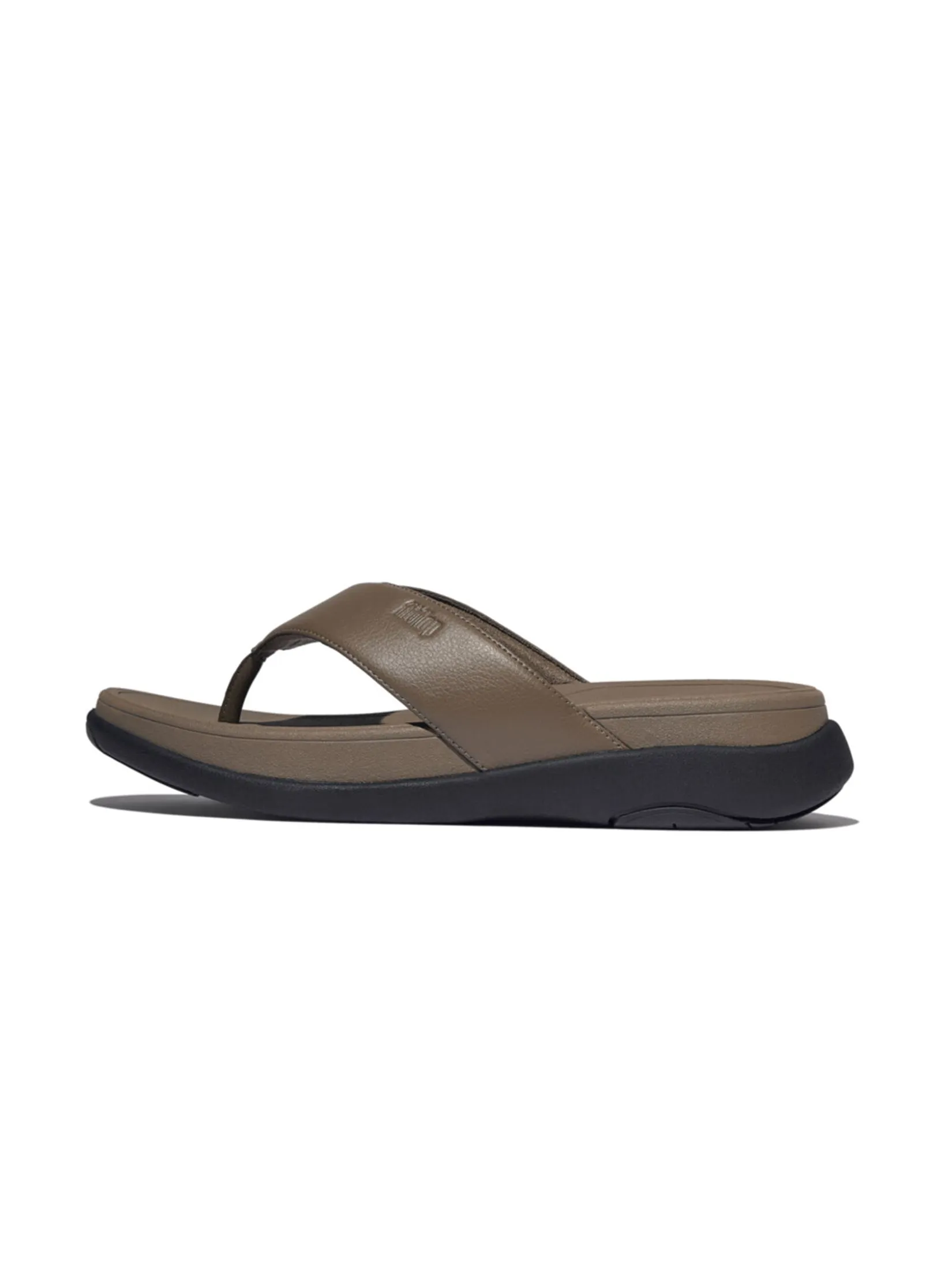 FitFlop™ MEN'S F-MODE GO TOE-POST SANDALS BROWN FitFlop™ MEN'S F-MODE GO TOE-POST SANDALS BROWN