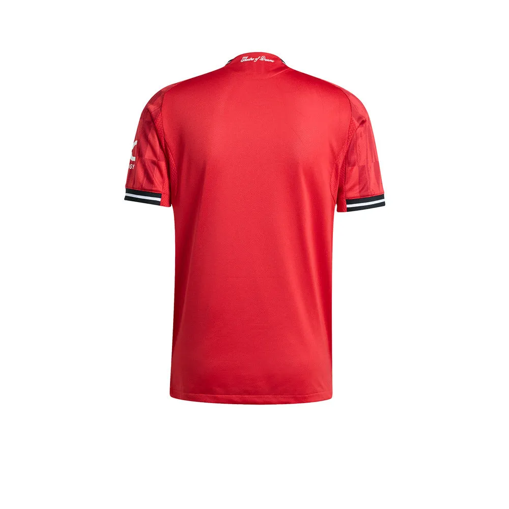 ADIDAS Men Manchester United Home Authentic 2025/26 Jersey Red - AD001AP474ELTH