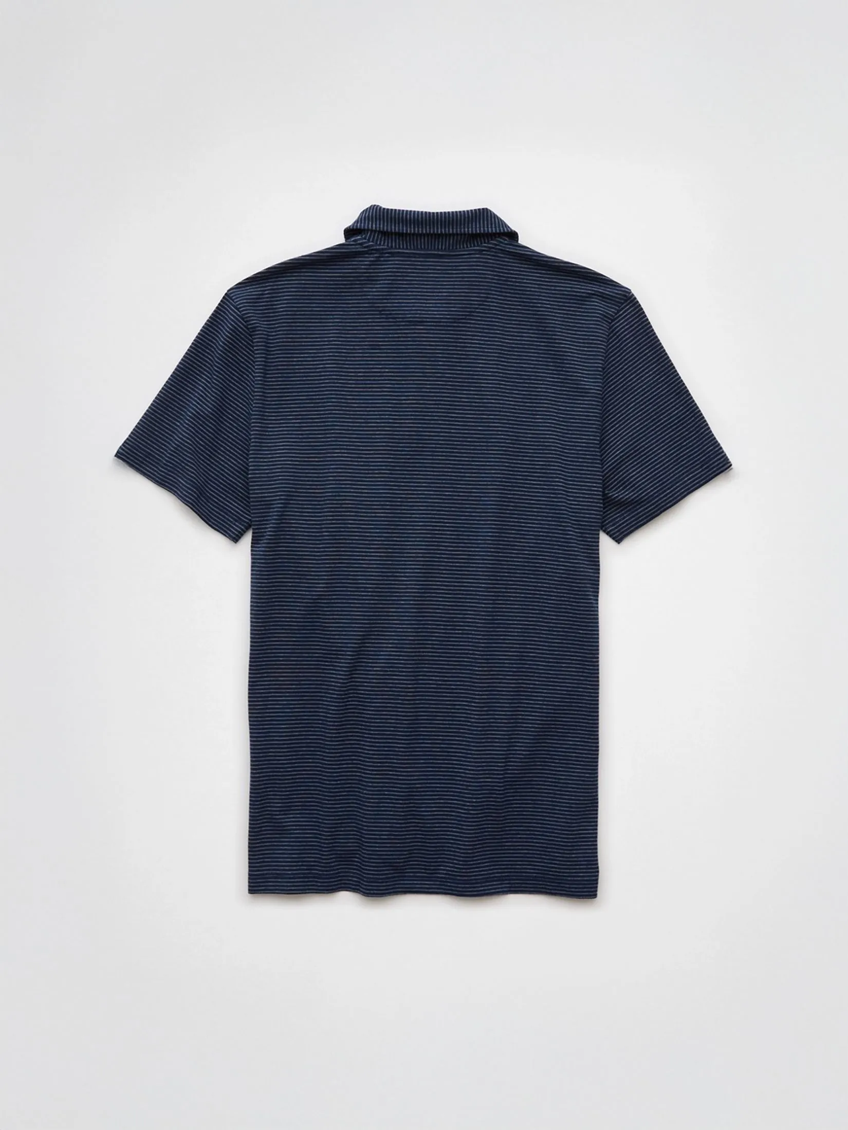 American Eagle MEN P- CULLEN JERSEY POLO (STRIPES) 410 NAVY American Eagle MEN P- CULLEN JERSEY POLO (STRIPES) 410 NAVY