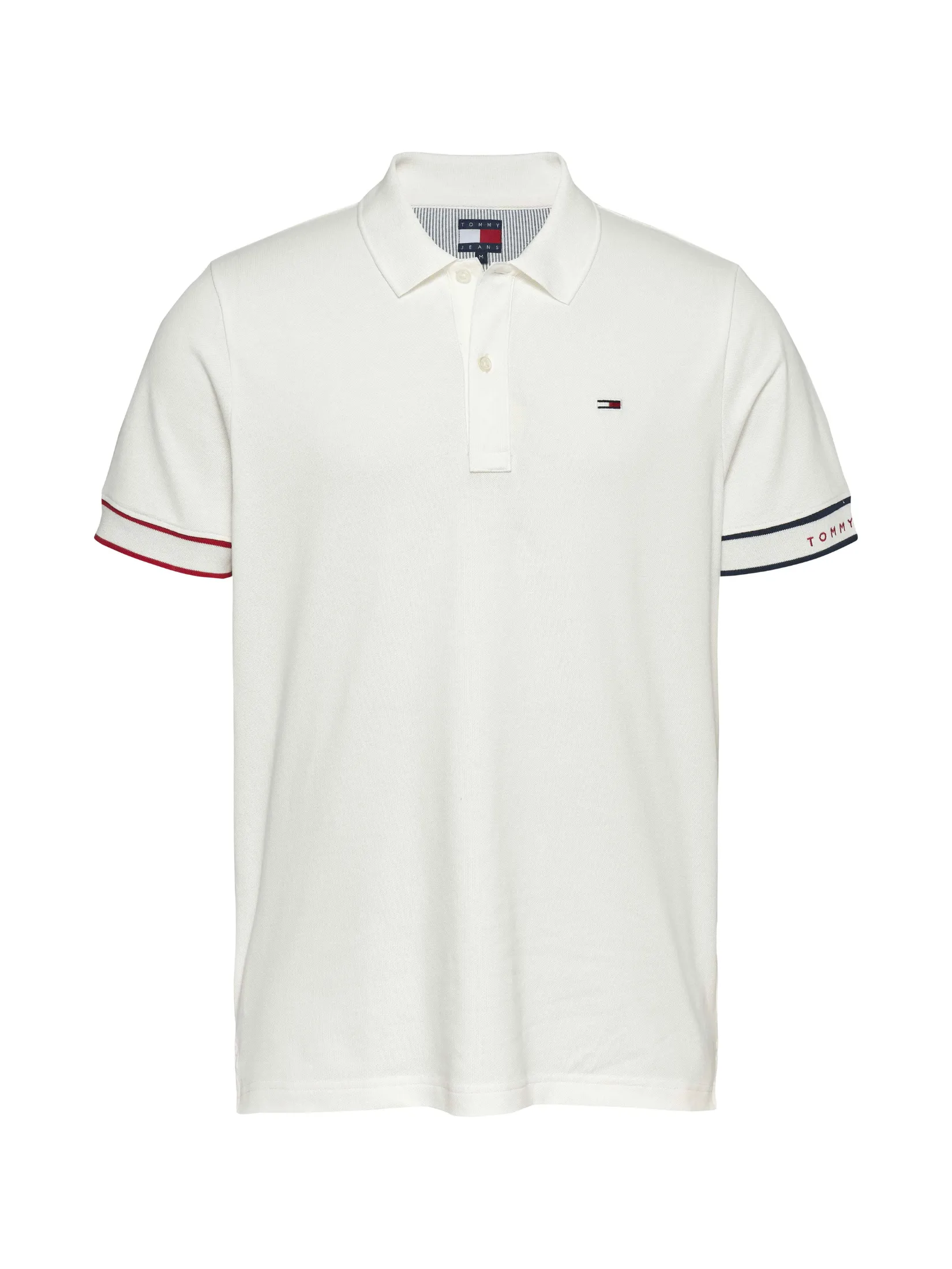 Tommy Jeans MEN POLO White Slim Fit Tommy Jeans MEN POLO White Slim Fit
