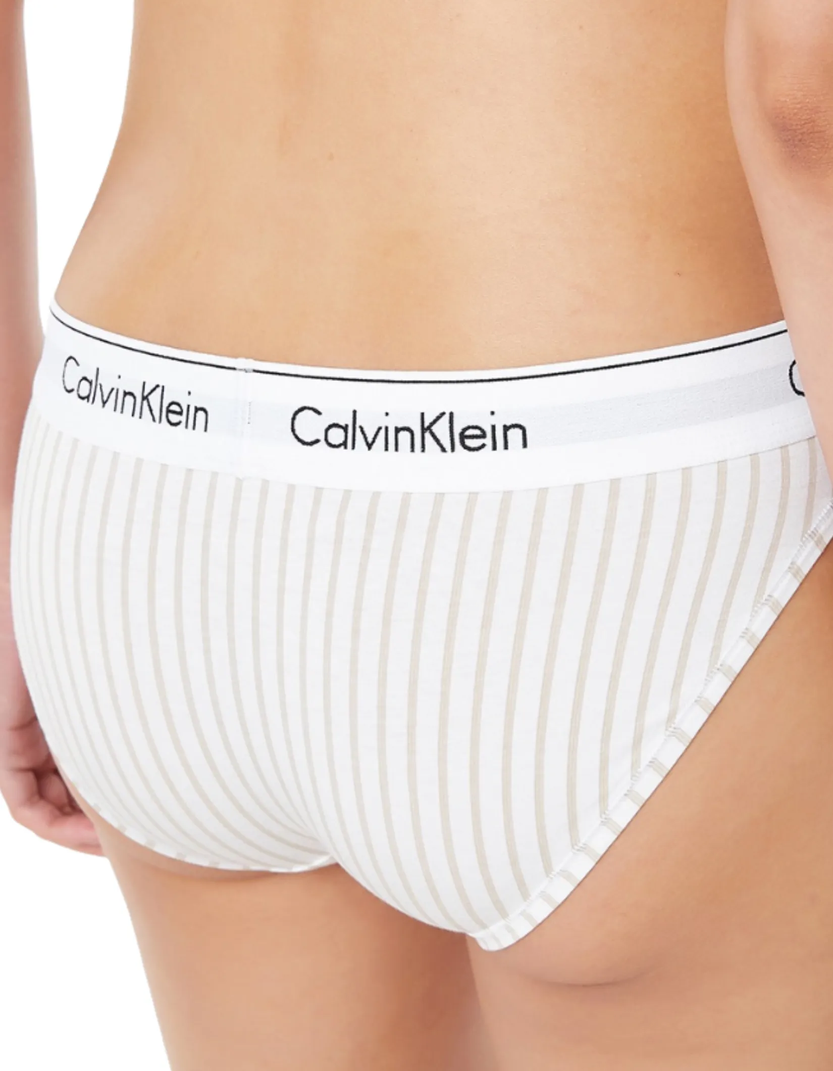 CALVIN KLEIN Women's Modern Cotton Bikini White CALVIN KLEIN Women's Modern Cotton Bikini White
