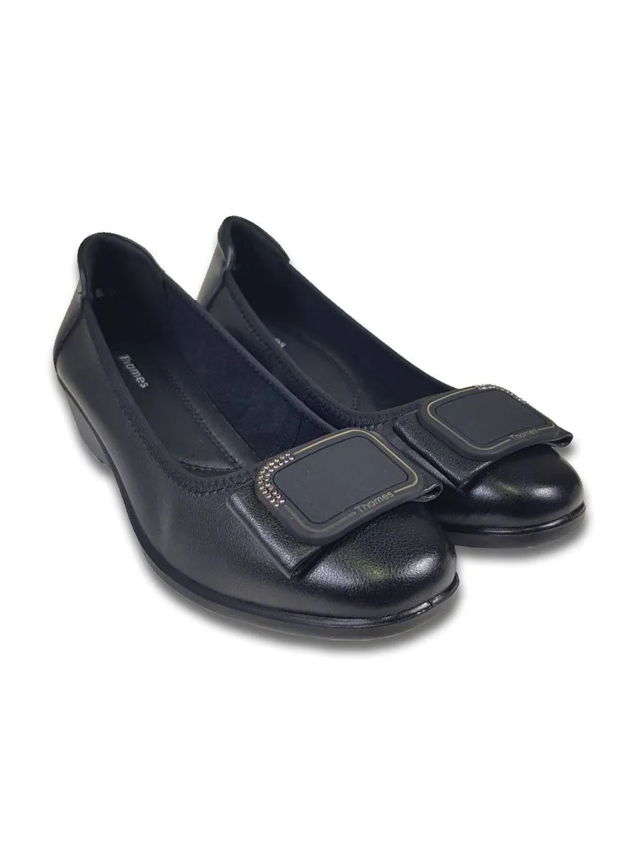 THAMES Women Wedges Black THAMES Women Wedges Black