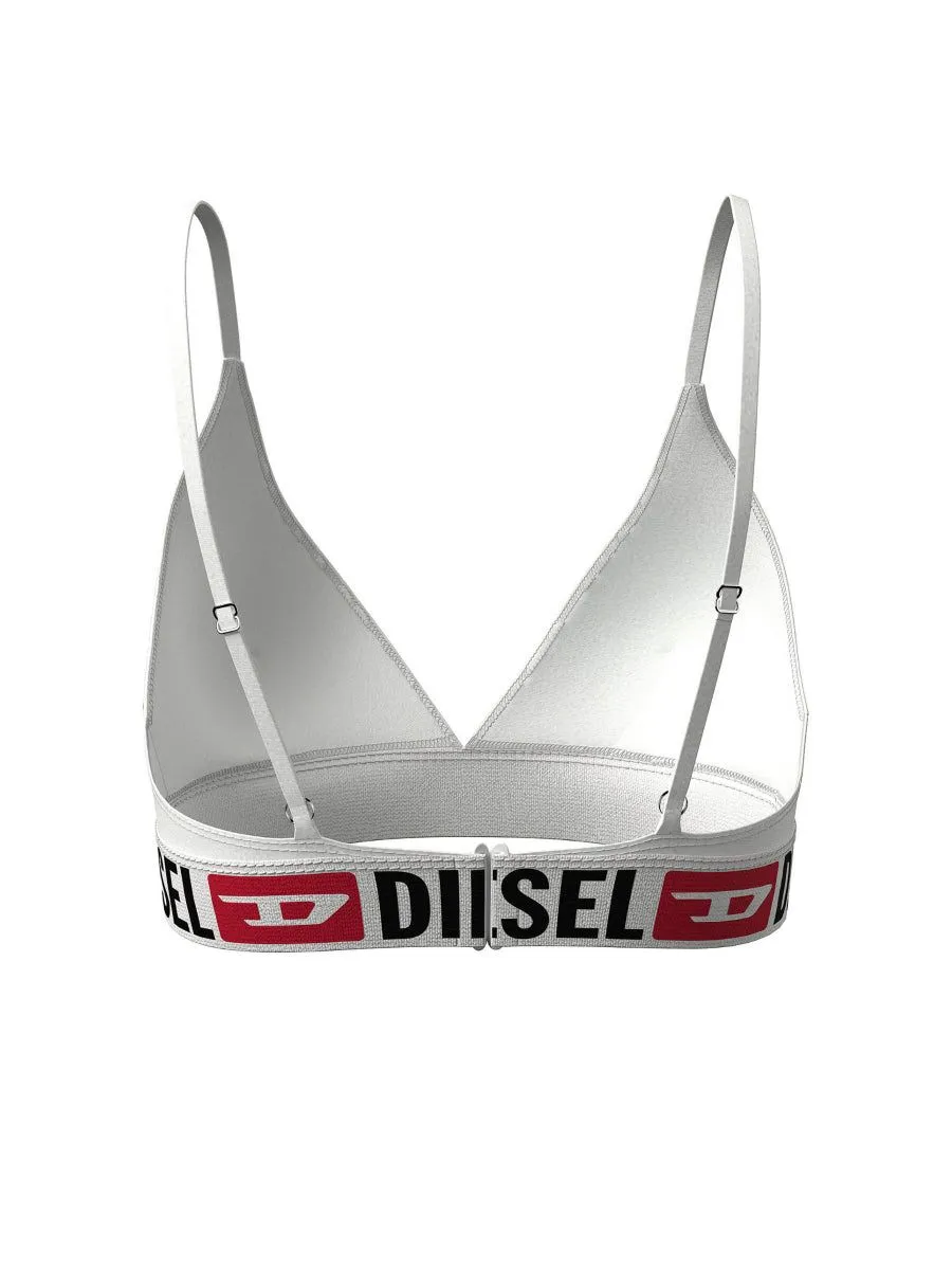 DIESEL WOMEN SWIMWEAR BFB-BRA-EL BRA White DIESEL WOMEN SWIMWEAR BFB-BRA-EL BRA White