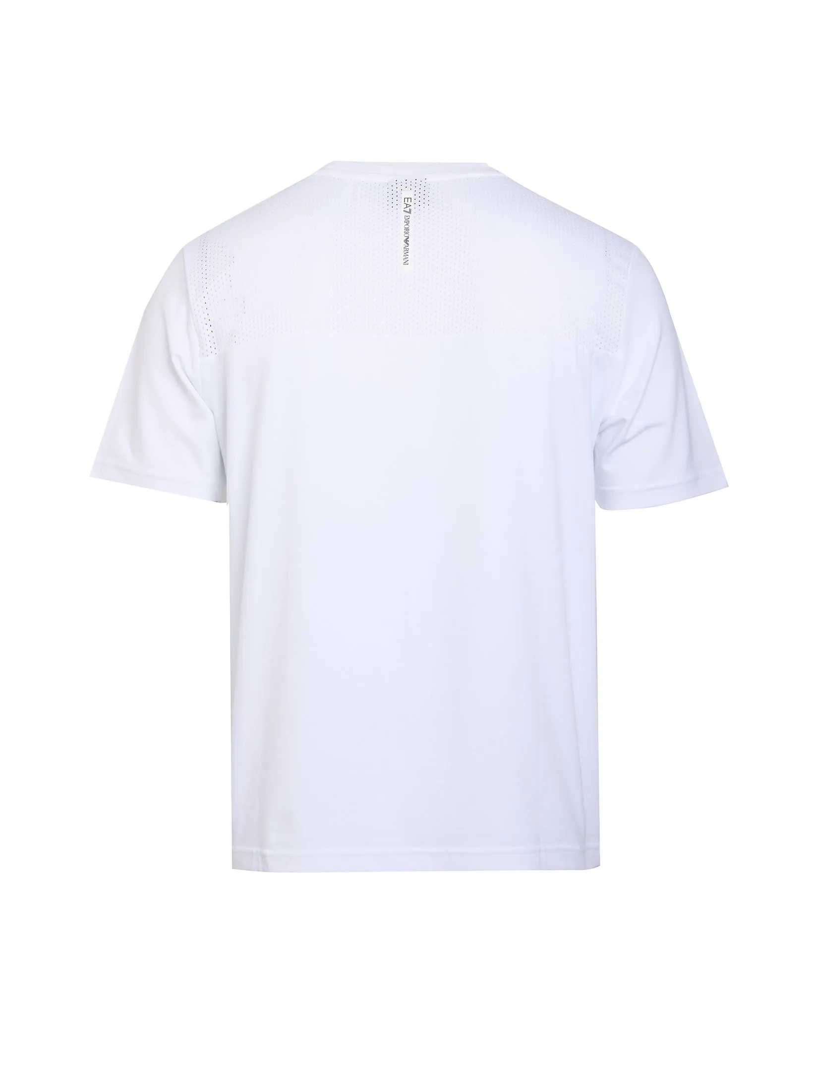 EA7 Men T-Shirt Short Sleeves SS25 White EA7 Men T-Shirt Short Sleeves SS25 White
