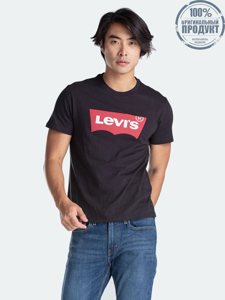 LEVI'S Graphic Set In Neck Graphic H215-Hm 177830137 Black LEVI'S Graphic Set In Neck Graphic H215-Hm 177830137 Black