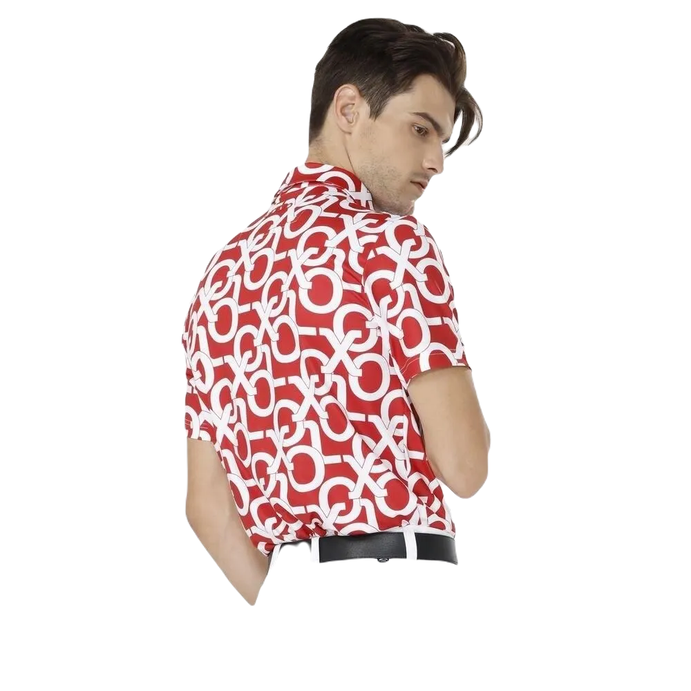 XOLO Red COLOURFUL POLO (040046) XOLO Red COLOURFUL POLO (040046)