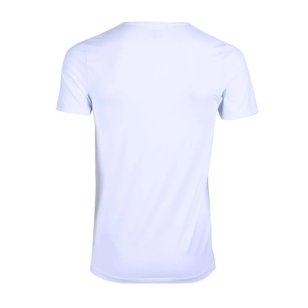 HUSH PUPPIES INNERWEAR Tee COOL PLUS+ HU H5SP001 White HUSH PUPPIES INNERWEAR Tee COOL PLUS+ HU H5SP001 White