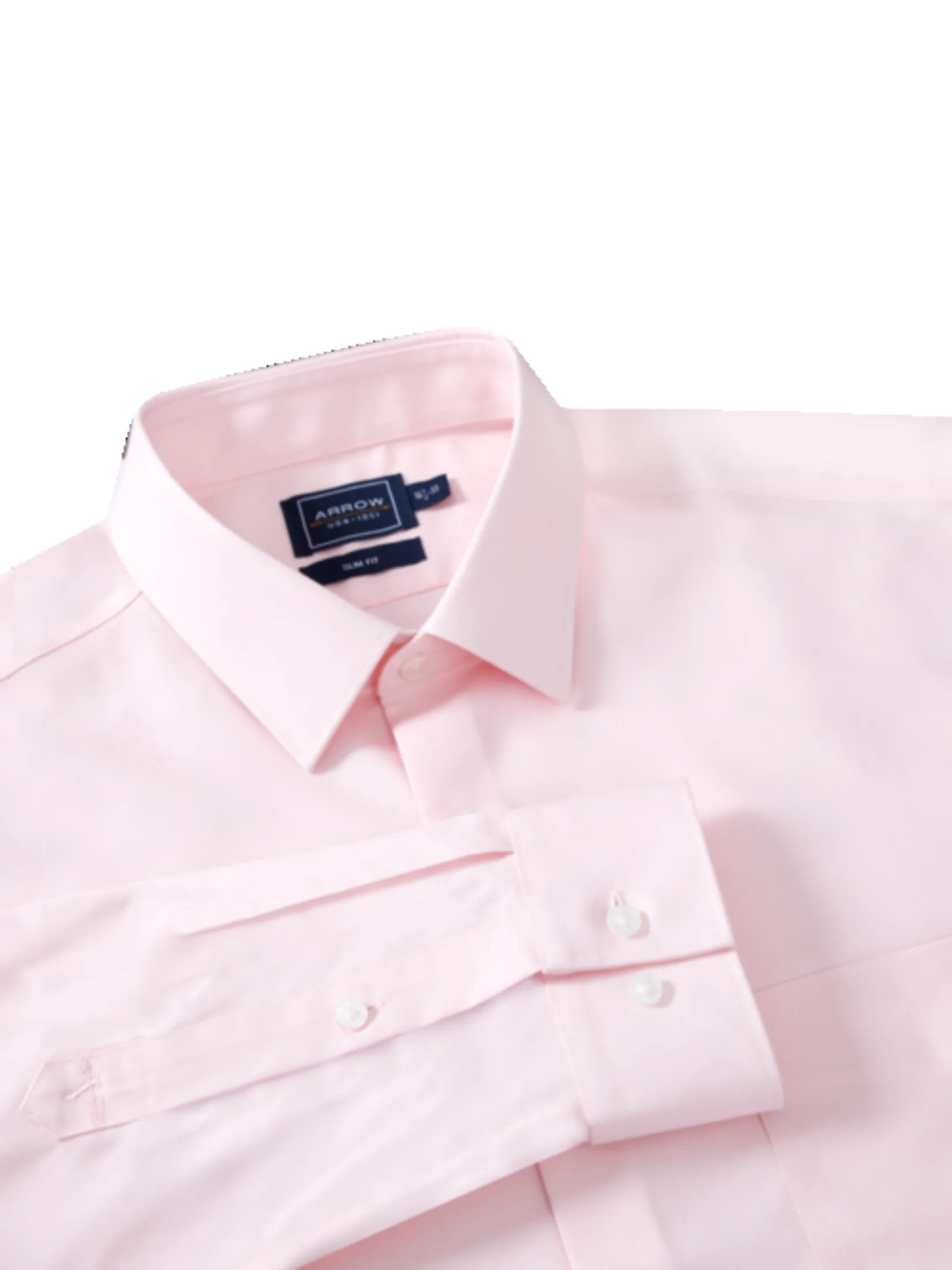 ARROW Men's Shirt Non Iron Slim Fit Long Sleeve MACS807LP - Light Pink ARROW Men's Shirt Non Iron Slim Fit Long Sleeve MACS807LP - Light Pink