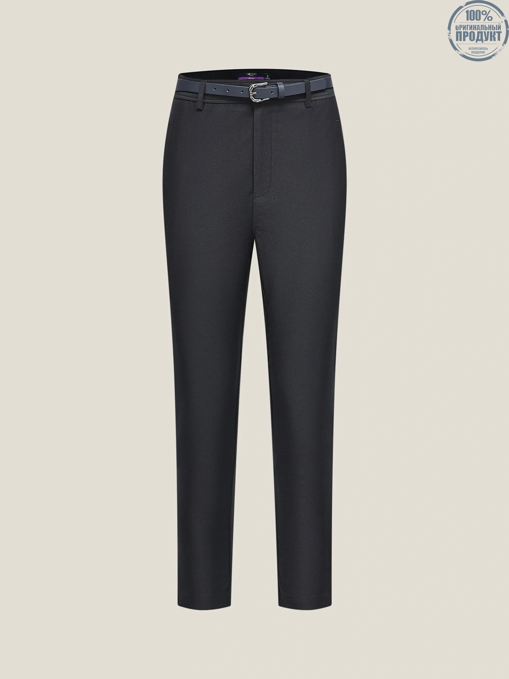 G2000 Women Clothing Cotton Modal Capri Skinny Casual Pants With Belt Capri Skinny Shape - Black G2000 Women Clothing Cotton Modal Capri Skinny Casual Pants With Belt Capri Skinny Shape - Black