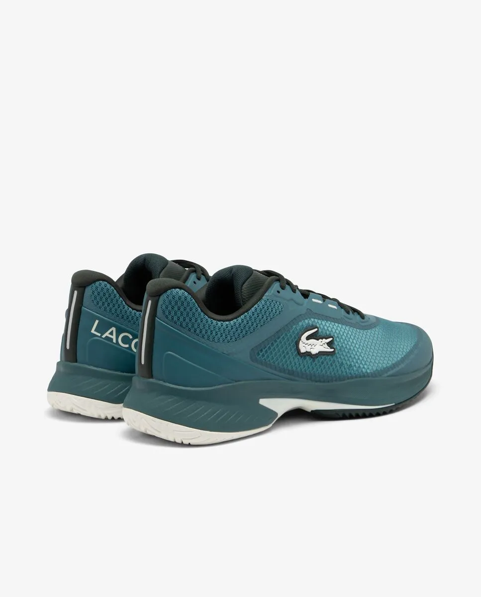 LACOSTE Dark Green Men’s Tech Point Tennis Shoes LACOSTE Dark Green Men’s Tech Point Tennis Shoes