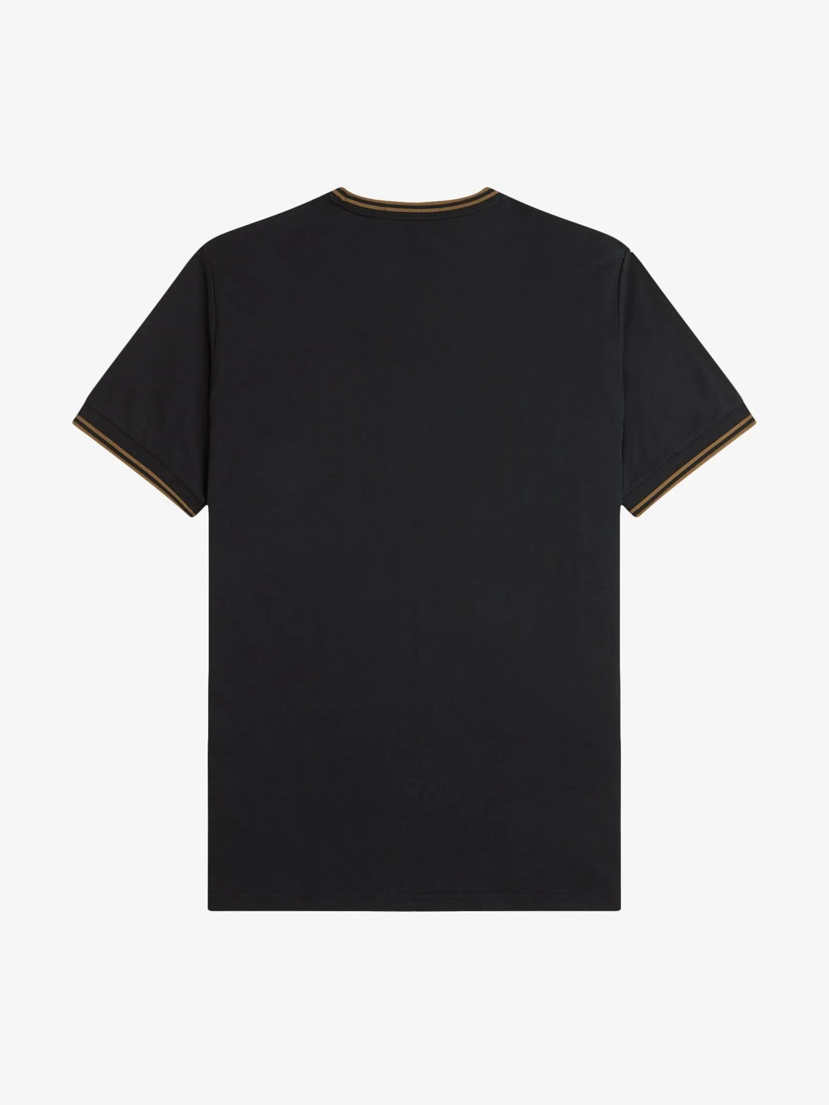 Fred Perry Men TWIN TIPPED T-SHIRT Black Fred Perry Men TWIN TIPPED T-SHIRT Black