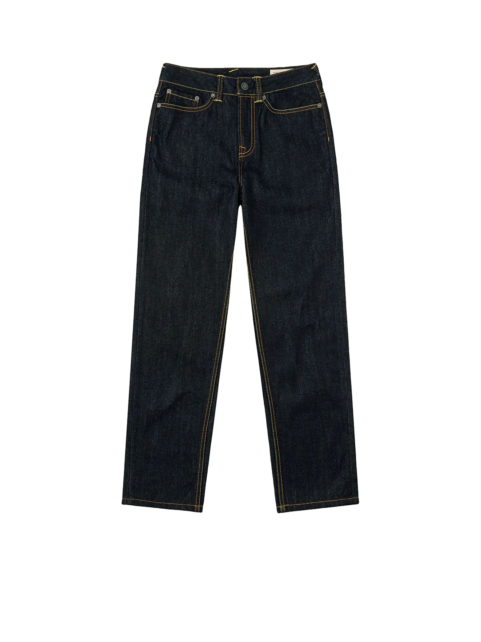 EVISU Women Jeans Seagull Embroidery with Metal Studs Relax Fit Navy EVISU Women Jeans Seagull Embroidery with Metal Studs Relax Fit Navy