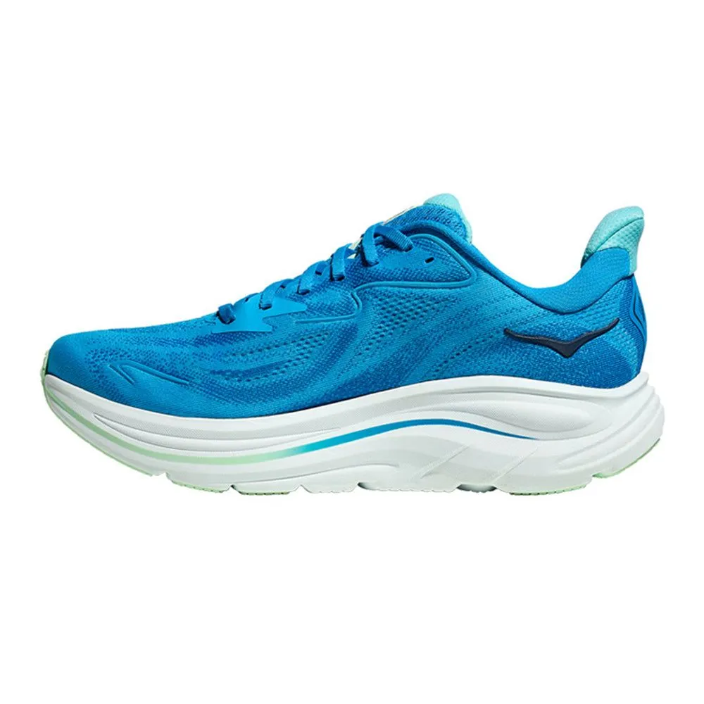 HOKA Men Running Shoes Clifton 10 Wide Blue - HO229SH380EETH HOKA Men Running Shoes Clifton 10 Wide Blue - HO229SH380EETH