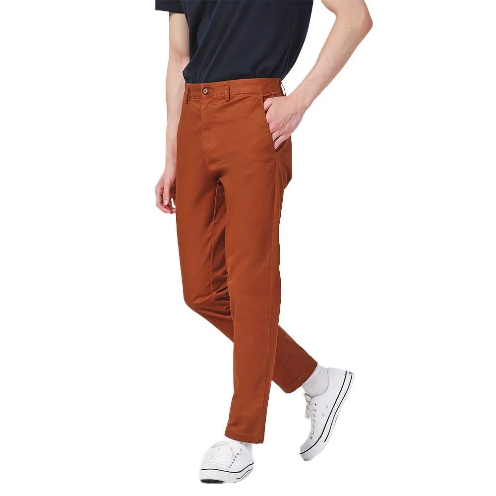 JOHN HENRY Men's Pants (Slim Fit) ESSENTIALS Brown JOHN HENRY Men's Pants (Slim Fit) ESSENTIALS Brown