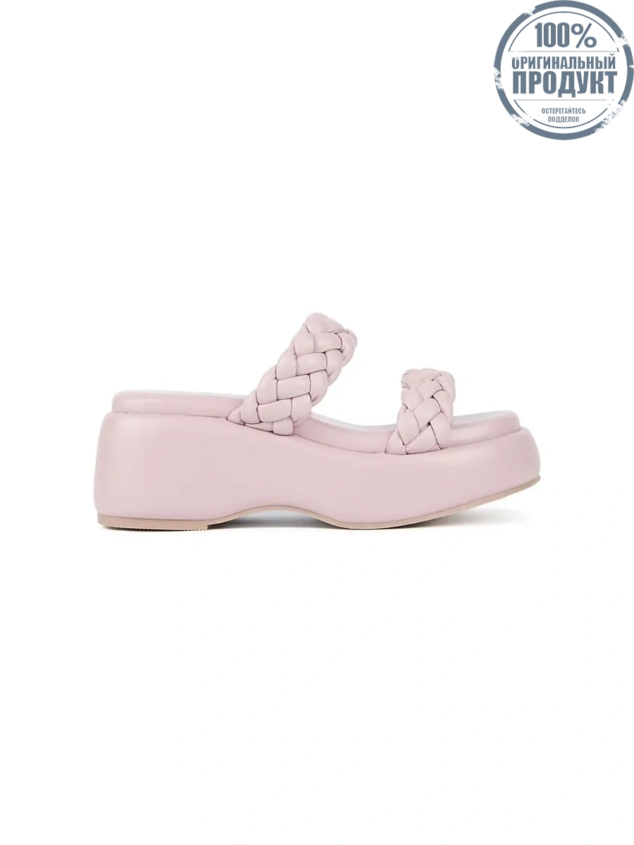 SHU WOMEN  BEDDY 2.5" WOVEN WEDGES - NUDE PINK SHU WOMEN  BEDDY 2.5" WOVEN WEDGES - NUDE PINK