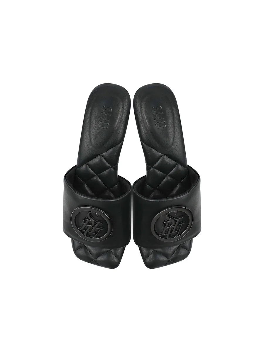 SHU WOMEN PALETTE SOFT 2" SIGNET ONTONE - BLACK SHU WOMEN PALETTE SOFT 2" SIGNET ONTONE - BLACK