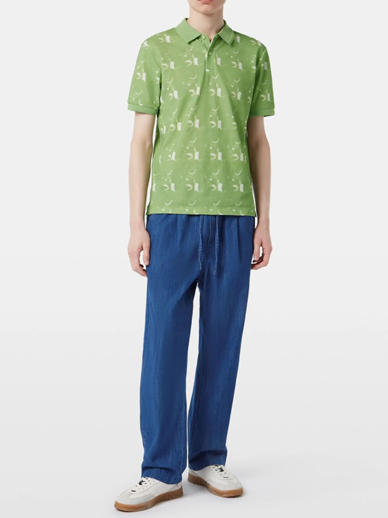 SCOTCH&SODA Men Polo Micro Aop Regular Fit SCOTCH&SODA Men Polo Micro Aop Regular Fit