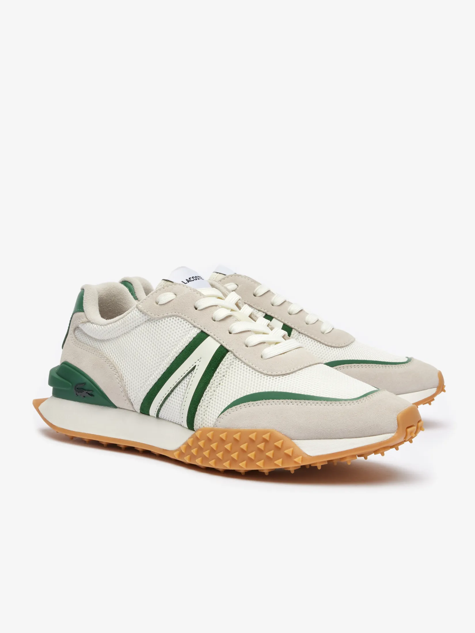 LACOSTE Men’s L-Spin Deluxe Sneakers White LACOSTE Men’s L-Spin Deluxe Sneakers White