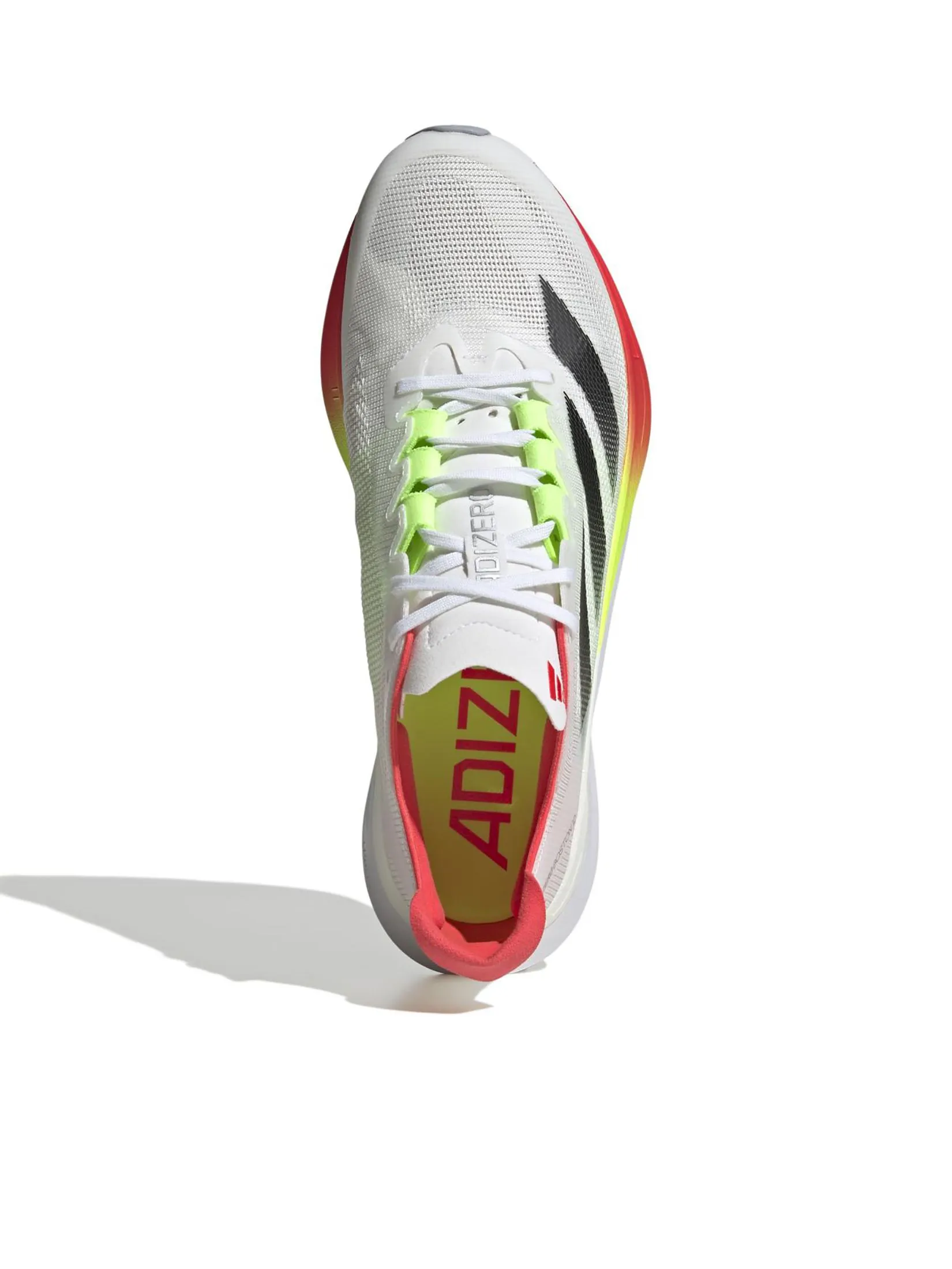ADIDAS Men Running Shoes Adizero Boston 12 Cloud White / Core Black / Lucid Red ADIDAS Men Running Shoes Adizero Boston 12 Cloud White / Core Black / Lucid Red
