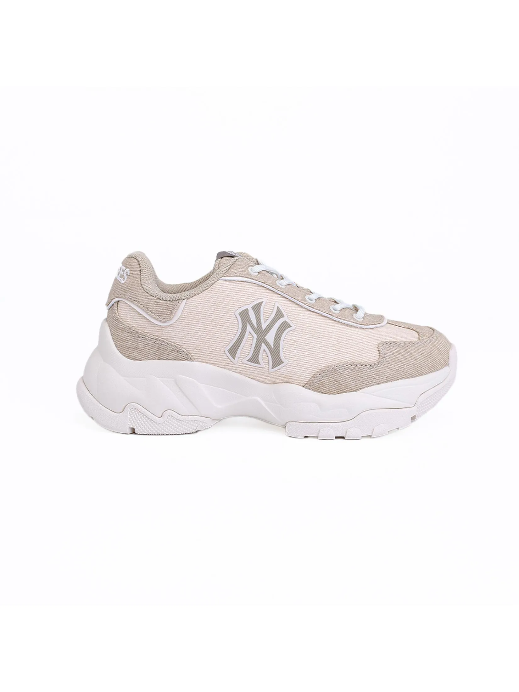 MLB Unisex Bigball Chunky Denim Small Logo (Sl) Model 3ASHD075N 50BGS Beige MLB Unisex Bigball Chunky Denim Small Logo (Sl) Model 3ASHD075N 50BGS Beige