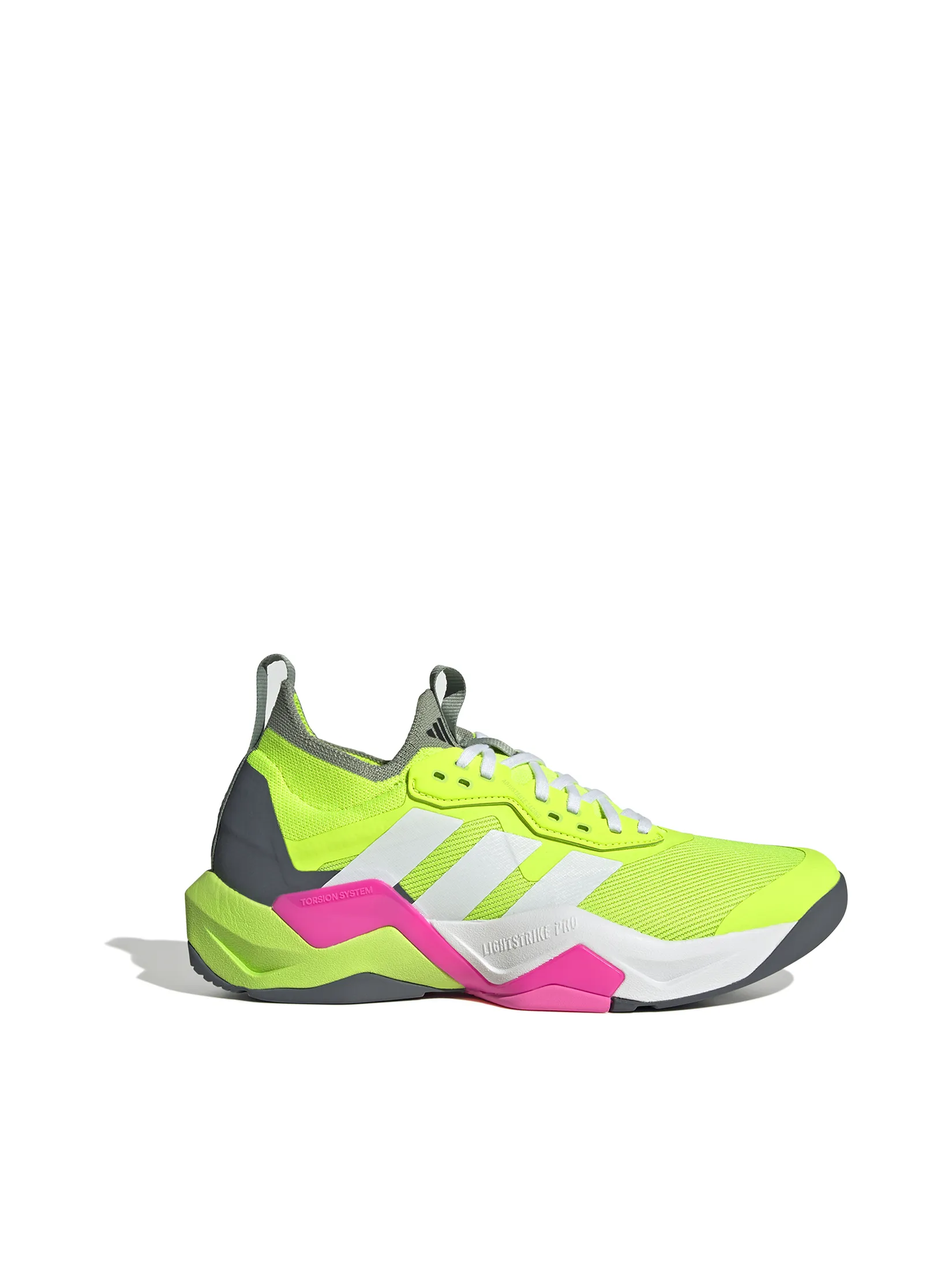 ADIDAS Men Training Shoes Rapidmove ADV 2 HIIT IH2707 Lucid Lemon / Ftwr White / Lucid Pink ADIDAS Men Training Shoes Rapidmove ADV 2 HIIT IH2707 Lucid Lemon / Ftwr White / Lucid Pink