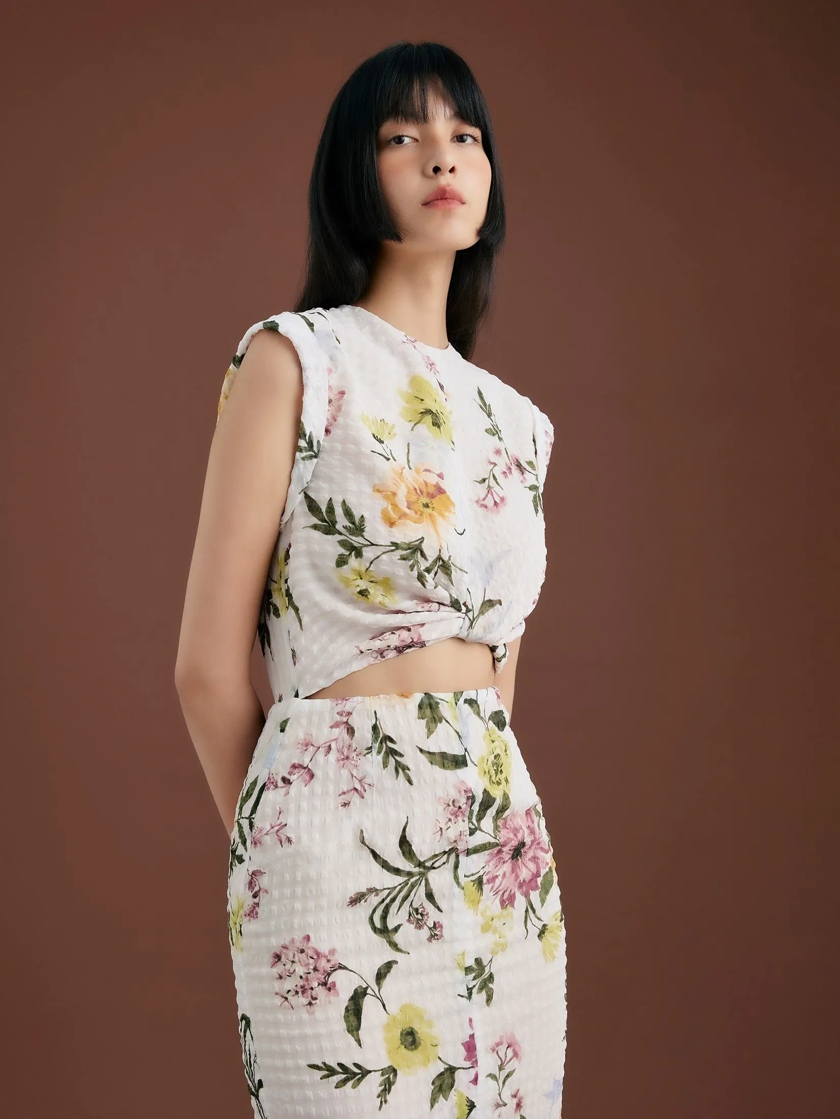 ASV (AW24) Daring Dahlias Women Dress Multicolor ASV (AW24) Daring Dahlias Women Dress Multicolor