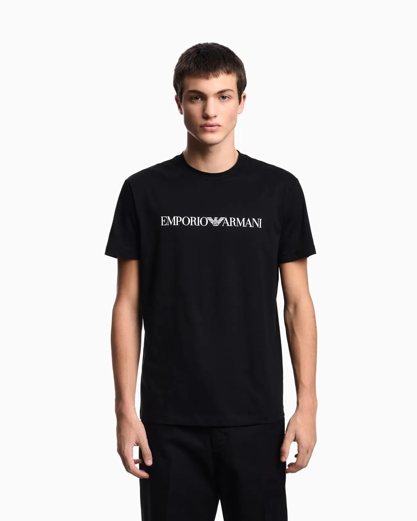 EMPORIO ARMANI Tee Men 8N1TN5-1JPZZ-0021 Black EMPORIO ARMANI Tee Men 8N1TN5-1JPZZ-0021 Black