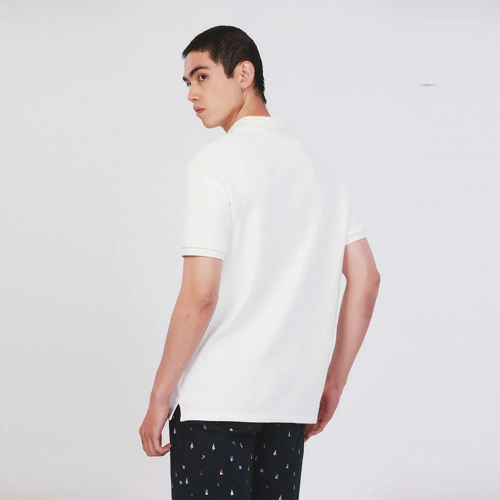 JOHN HENRY Men's Polo (Slim Fit) SAIL AWAY Off-White JOHN HENRY Men's Polo (Slim Fit) SAIL AWAY Off-White