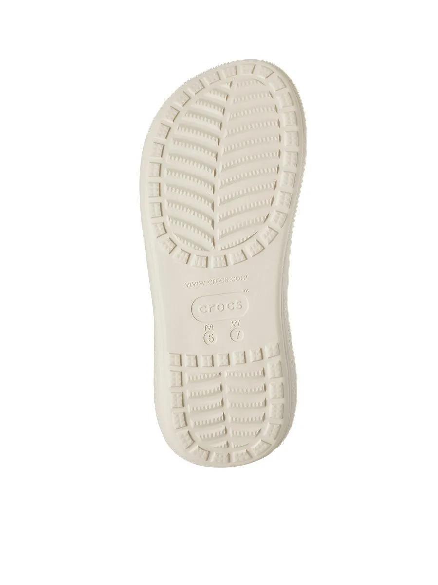 CROCS CREAM CROCS Crush Unisex Sandals CROCS CREAM CROCS Crush Unisex Sandals