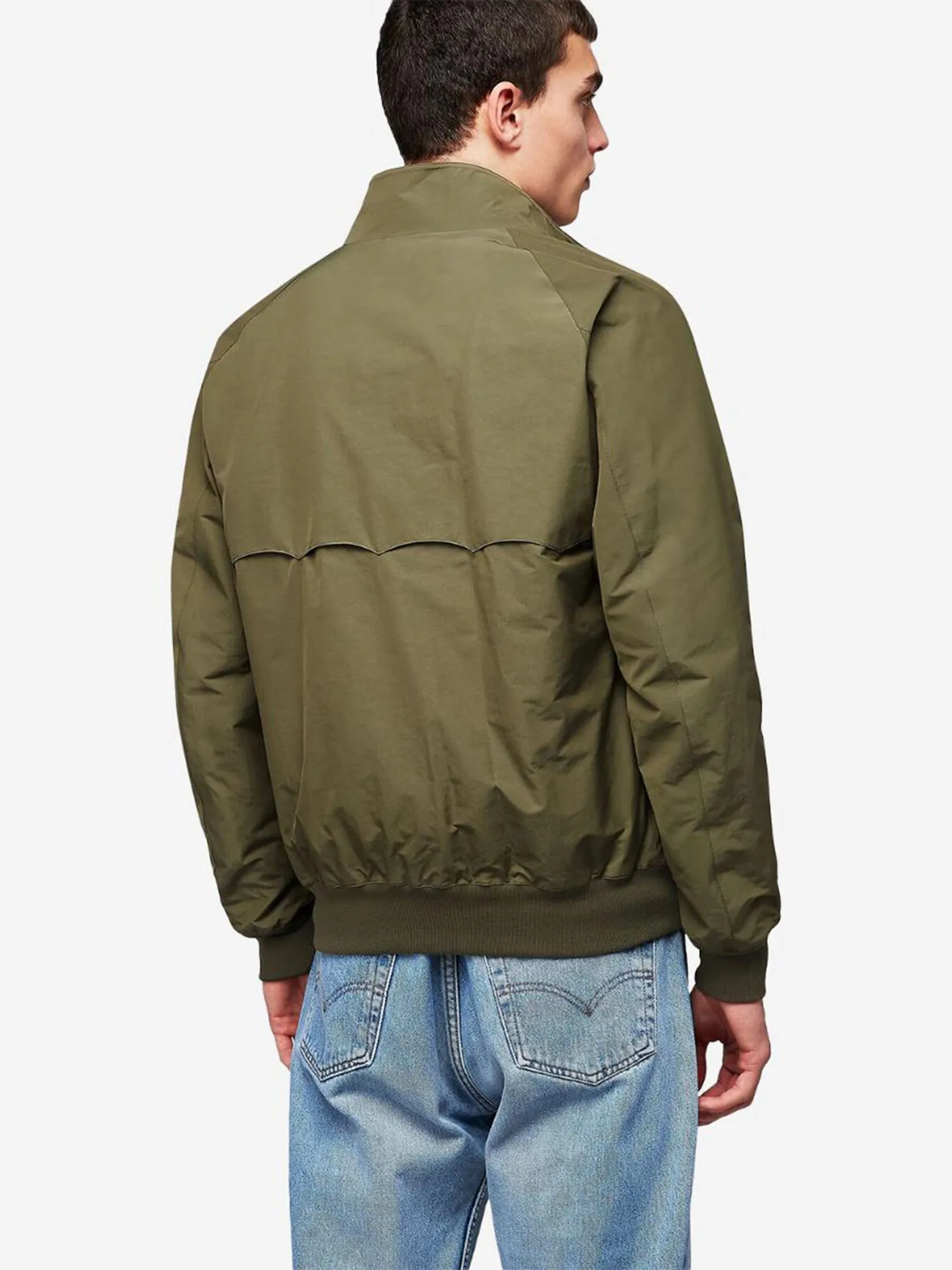 BARACUTA Unisex Harrington Jacket G9 Army BARACUTA Unisex Harrington Jacket G9 Army