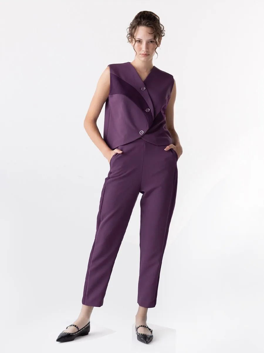 Shaka Woman Pants Mesh Streamline Purple Shaka Woman Pants Mesh Streamline Purple