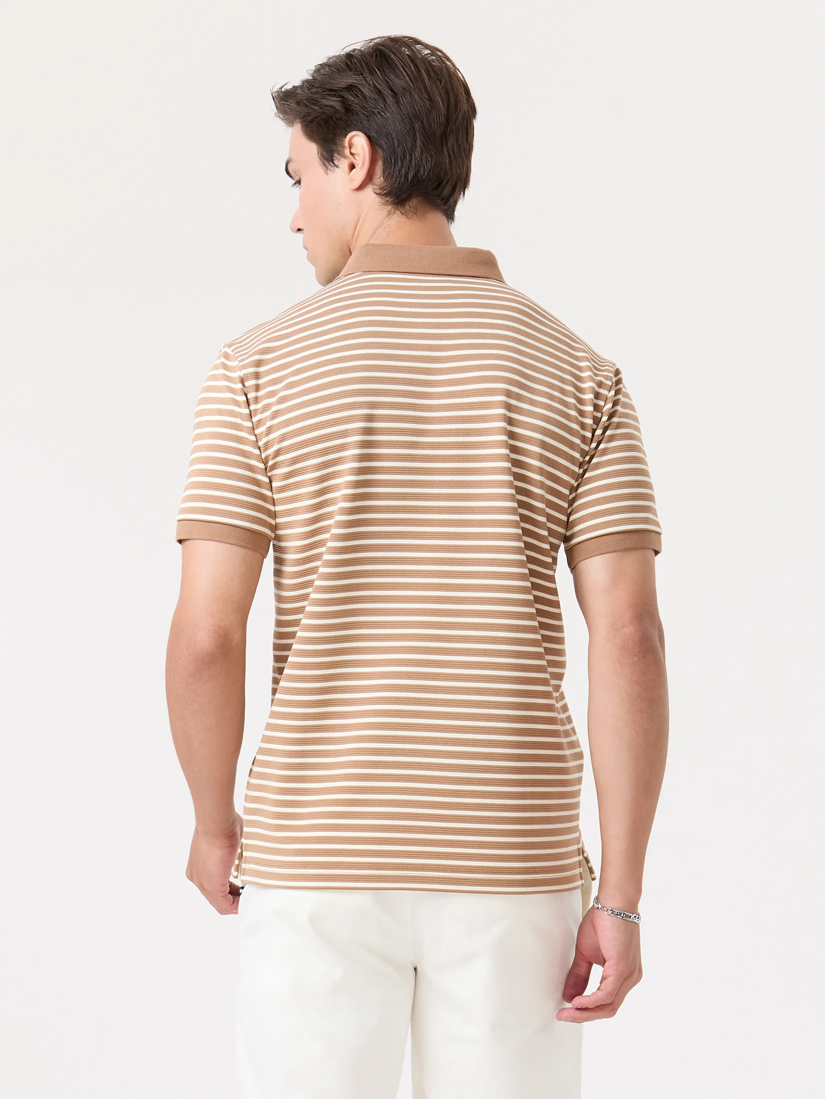 LTD New Gen Polo Shirt Man Khaki LTD New Gen Polo Shirt Man Khaki