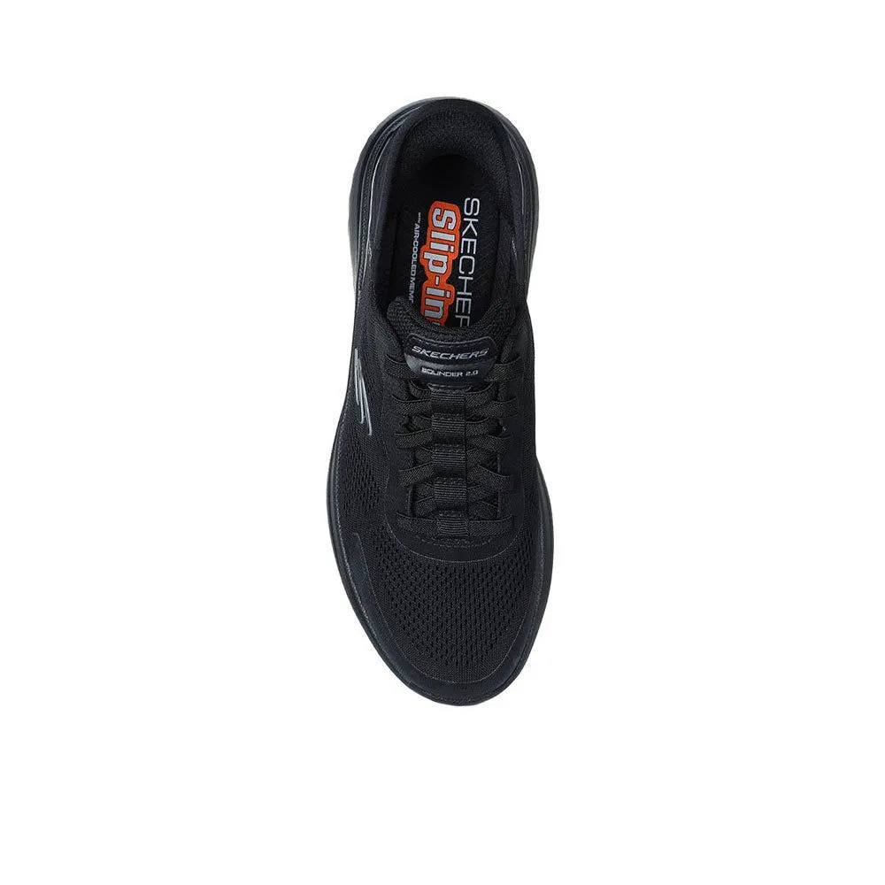 SKECHERS Men Casual Shoes Slip-ins®: Bounder 2.0 - Emerged Black - SK108SH811EGTH SKECHERS Men Casual Shoes Slip-ins®: Bounder 2.0 - Emerged Black - SK108SH811EGTH