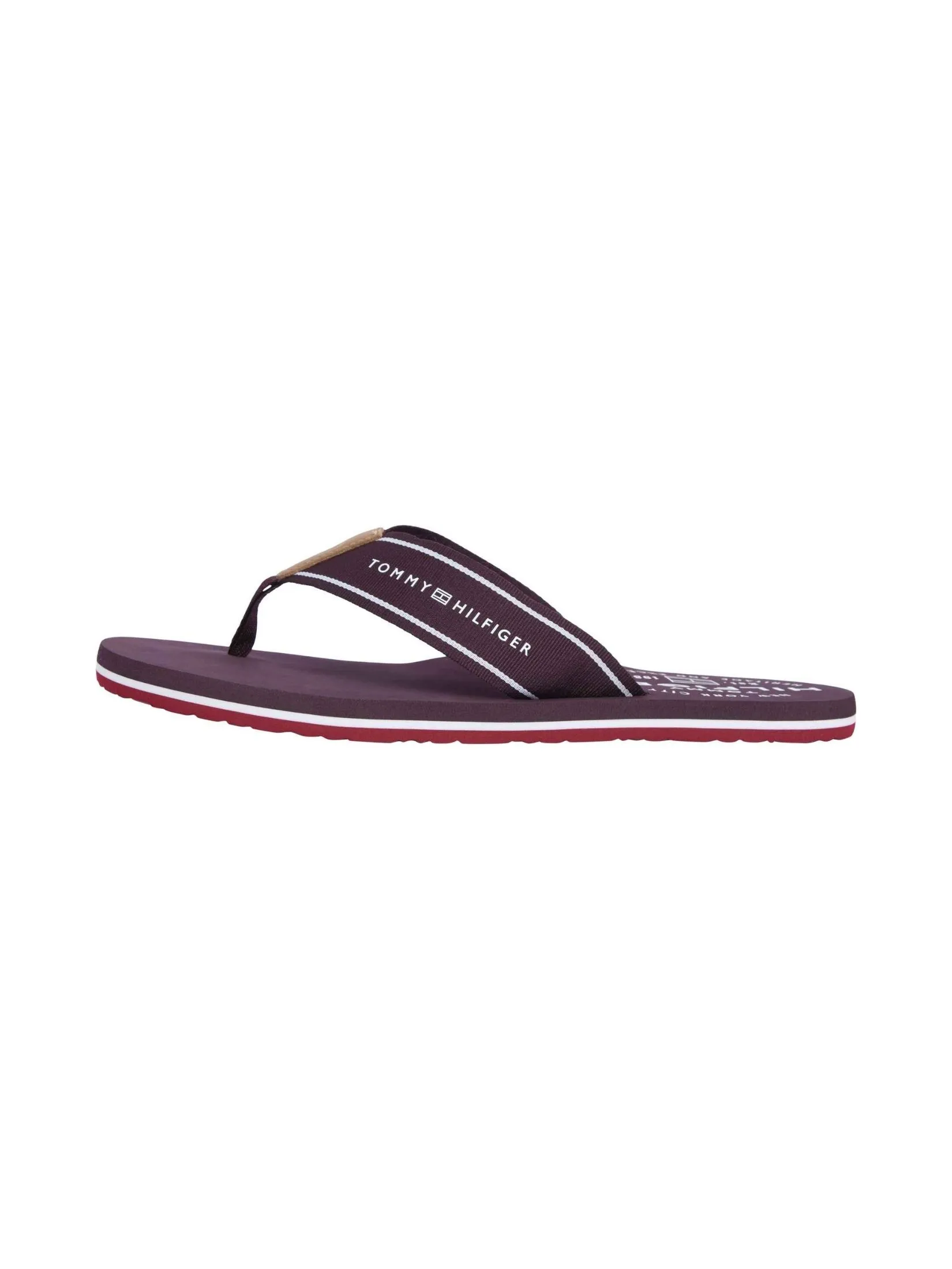 TOMMY HILFIGER Men FLIP FLOP RED TOMMY HILFIGER Men FLIP FLOP RED