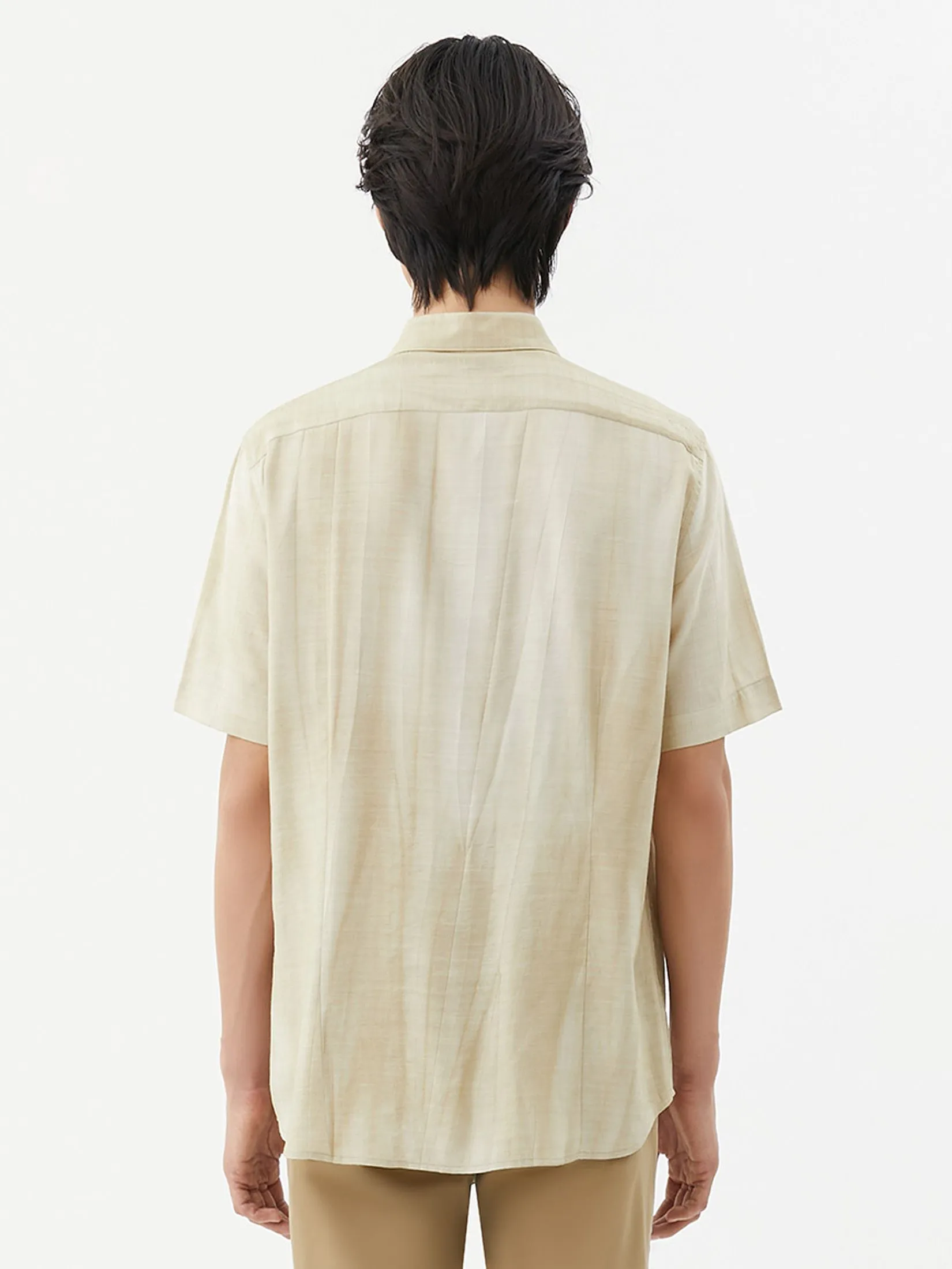 DAPPER DAPPER Endless Summer Shirt Beige DAPPER DAPPER Endless Summer Shirt Beige