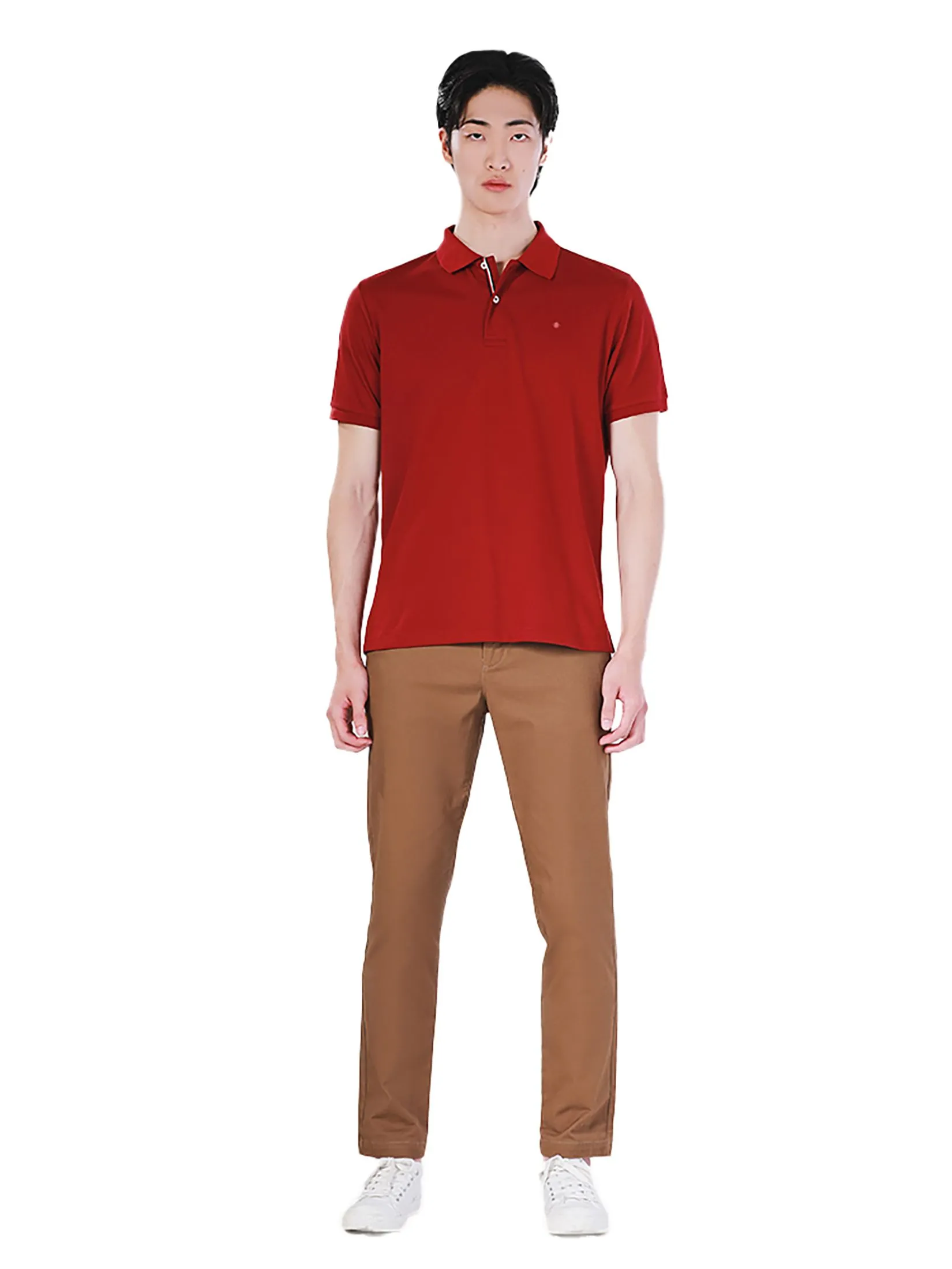 JOHN HENRY Men's Polo (Slim Fit) SDM Red JOHN HENRY Men's Polo (Slim Fit) SDM Red