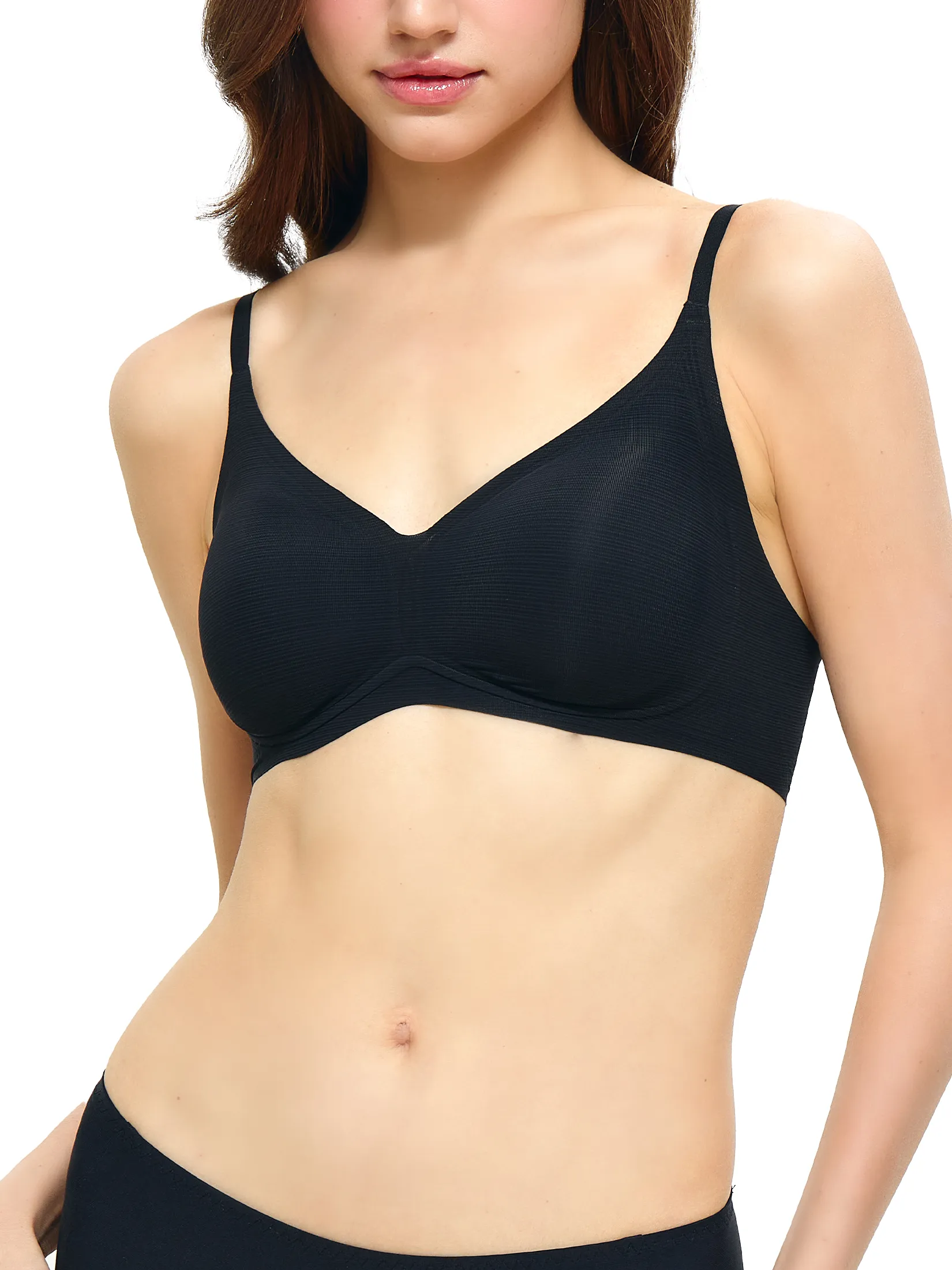 WACOAL Women Smooth Bra Wireless Black WACOAL Women Smooth Bra Wireless Black