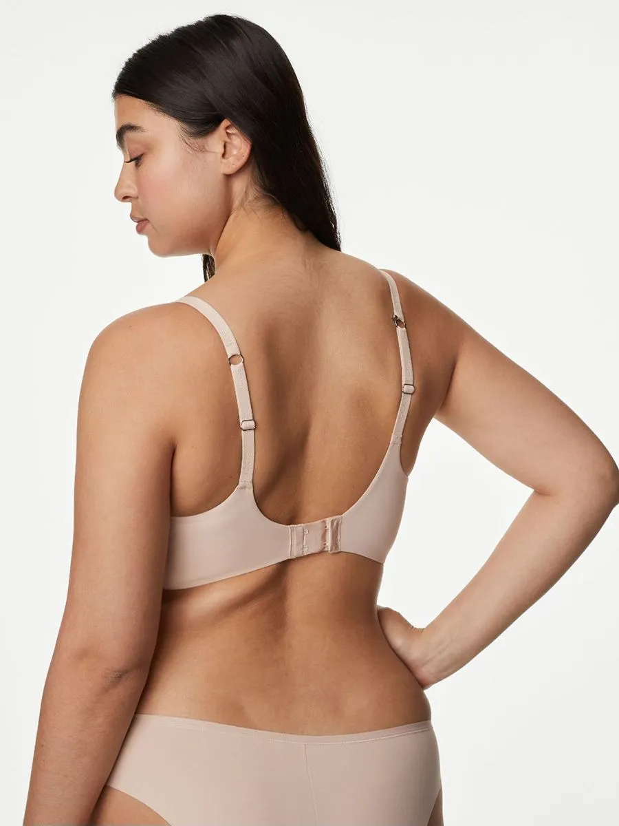 MARKS & SPENCER Women Bralette Flexifit Non Wired Almond MARKS & SPENCER Women Bralette Flexifit Non Wired Almond