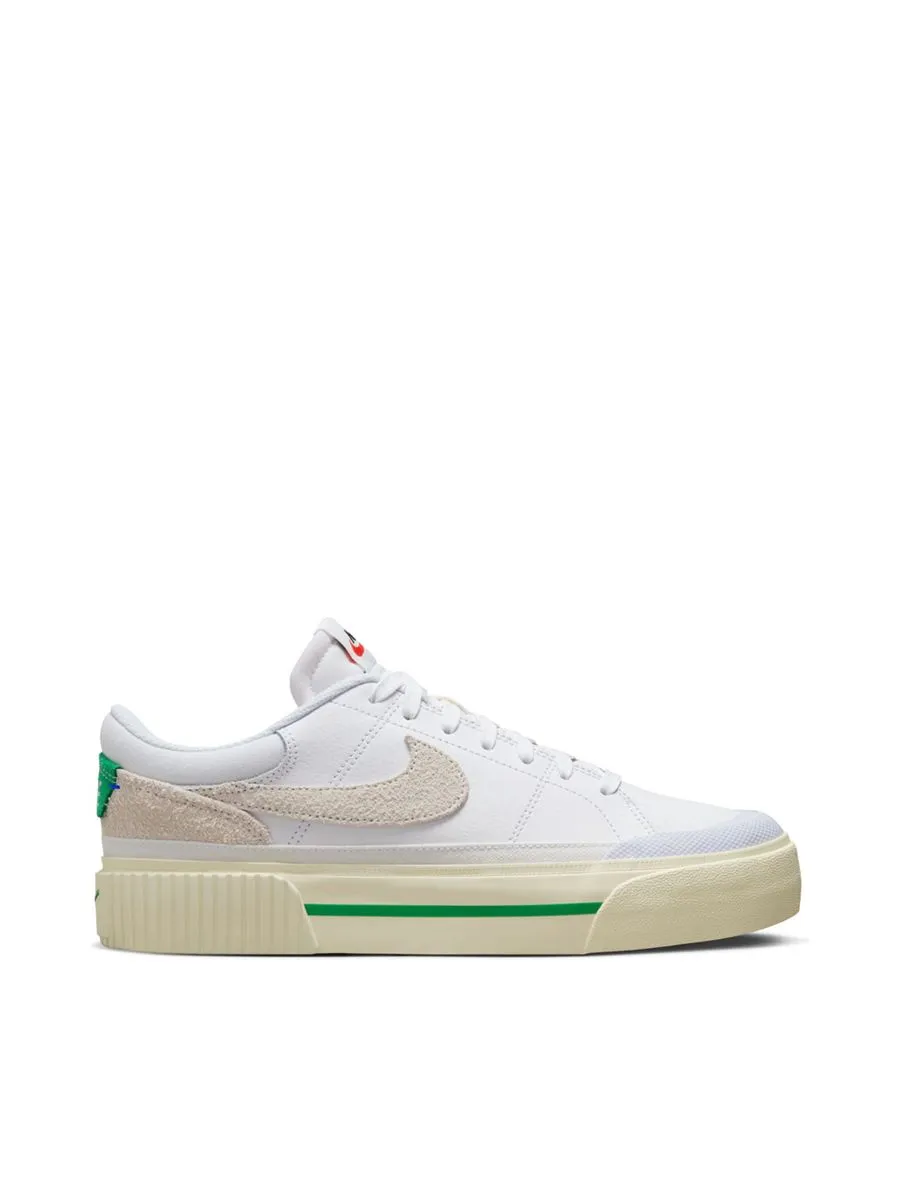 NIKE Women Casual Shoes Court Legacy Lift FJ5483-100 NIKE Women Casual Shoes Court Legacy Lift FJ5483-100