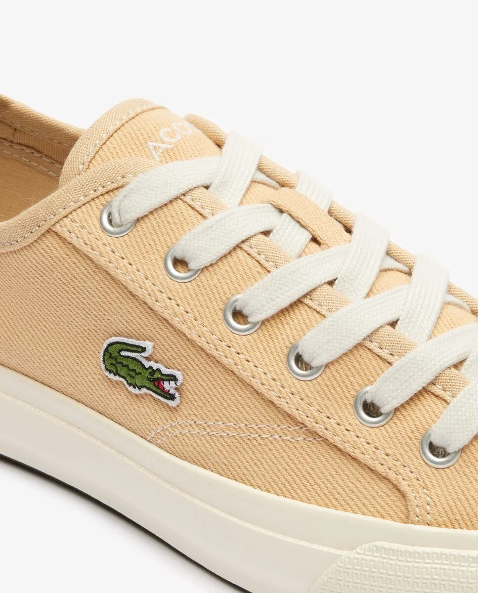 LACOSTE Light Brown Women’s Backcourt Trainers LACOSTE Light Brown Women’s Backcourt Trainers