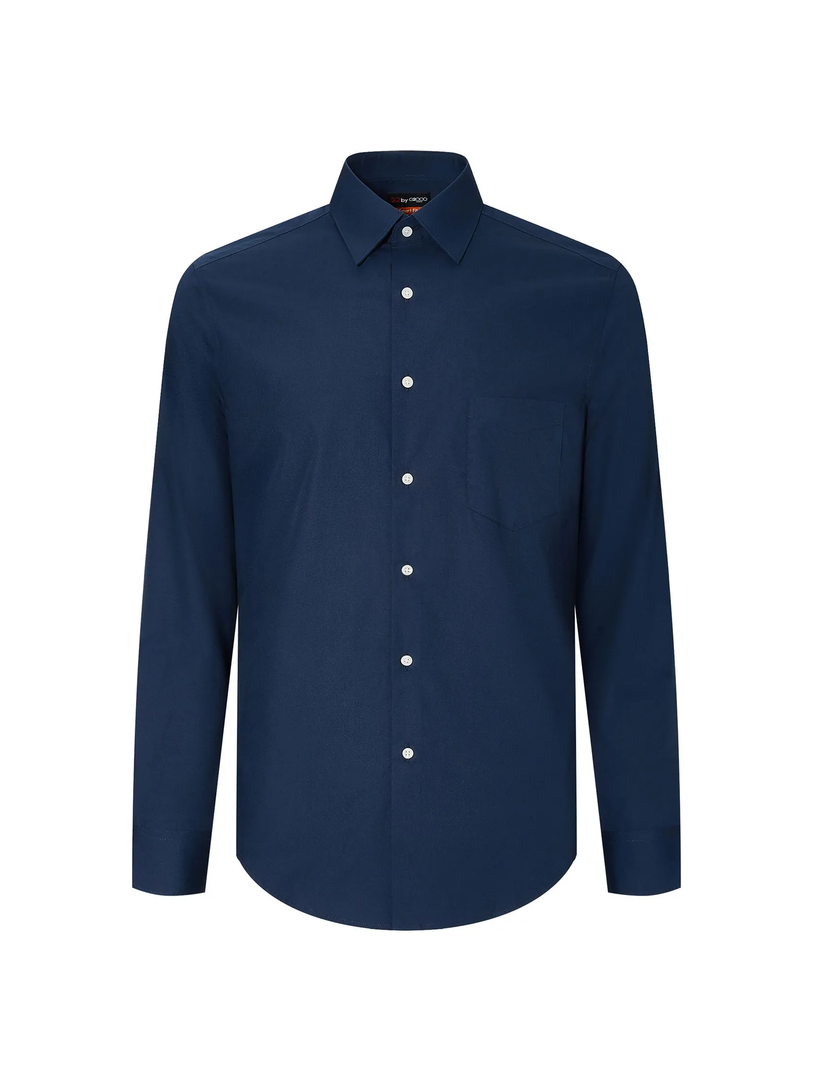 G2000 Men Clothing Wrinkle Free Formal Shirt  Smart Fit - Navy G2000 Men Clothing Wrinkle Free Formal Shirt  Smart Fit - Navy