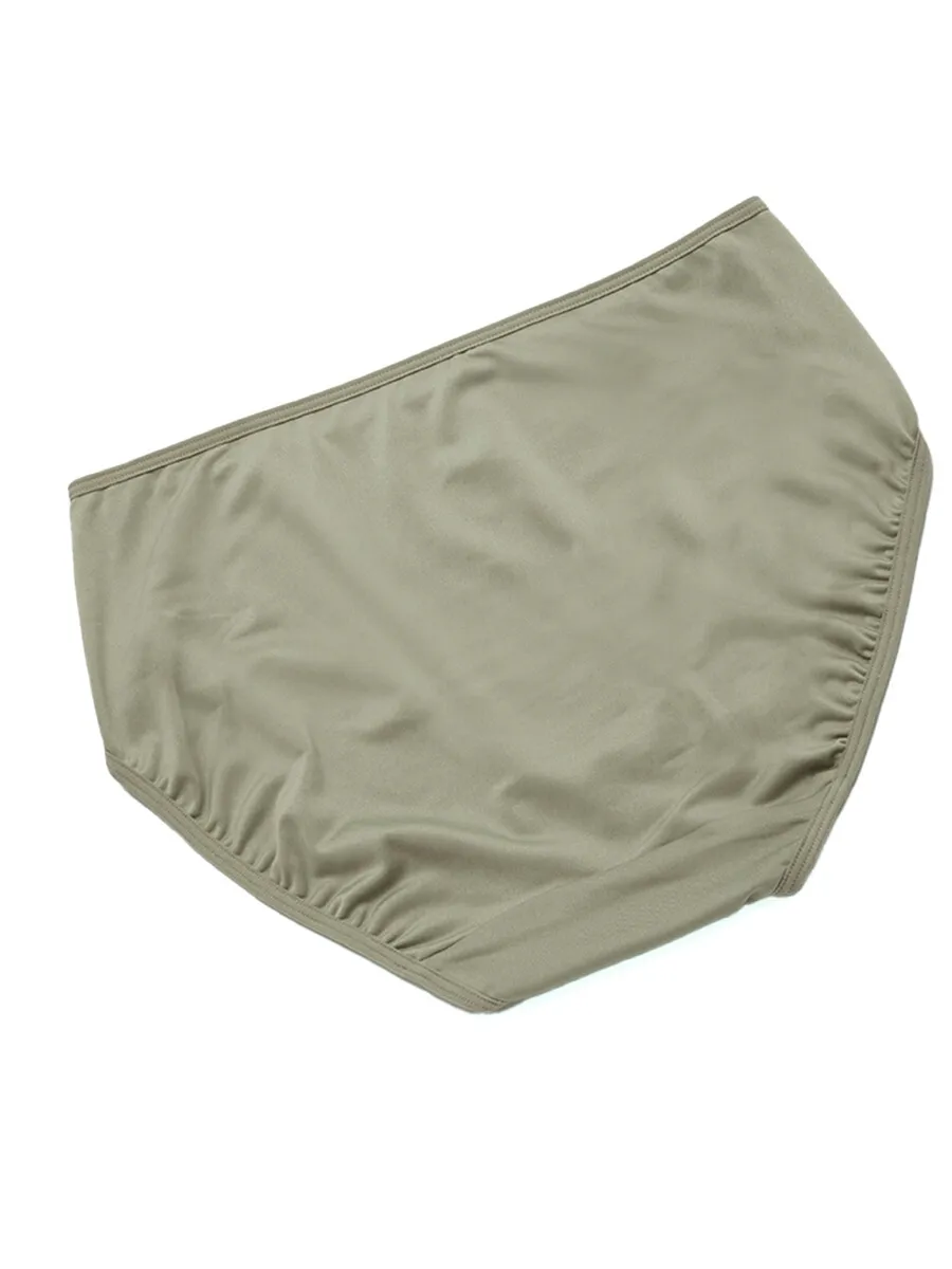 SABINA Panty Woman Microfiber Mid Waisted - Dark Green SABINA Panty Woman Microfiber Mid Waisted - Dark Green