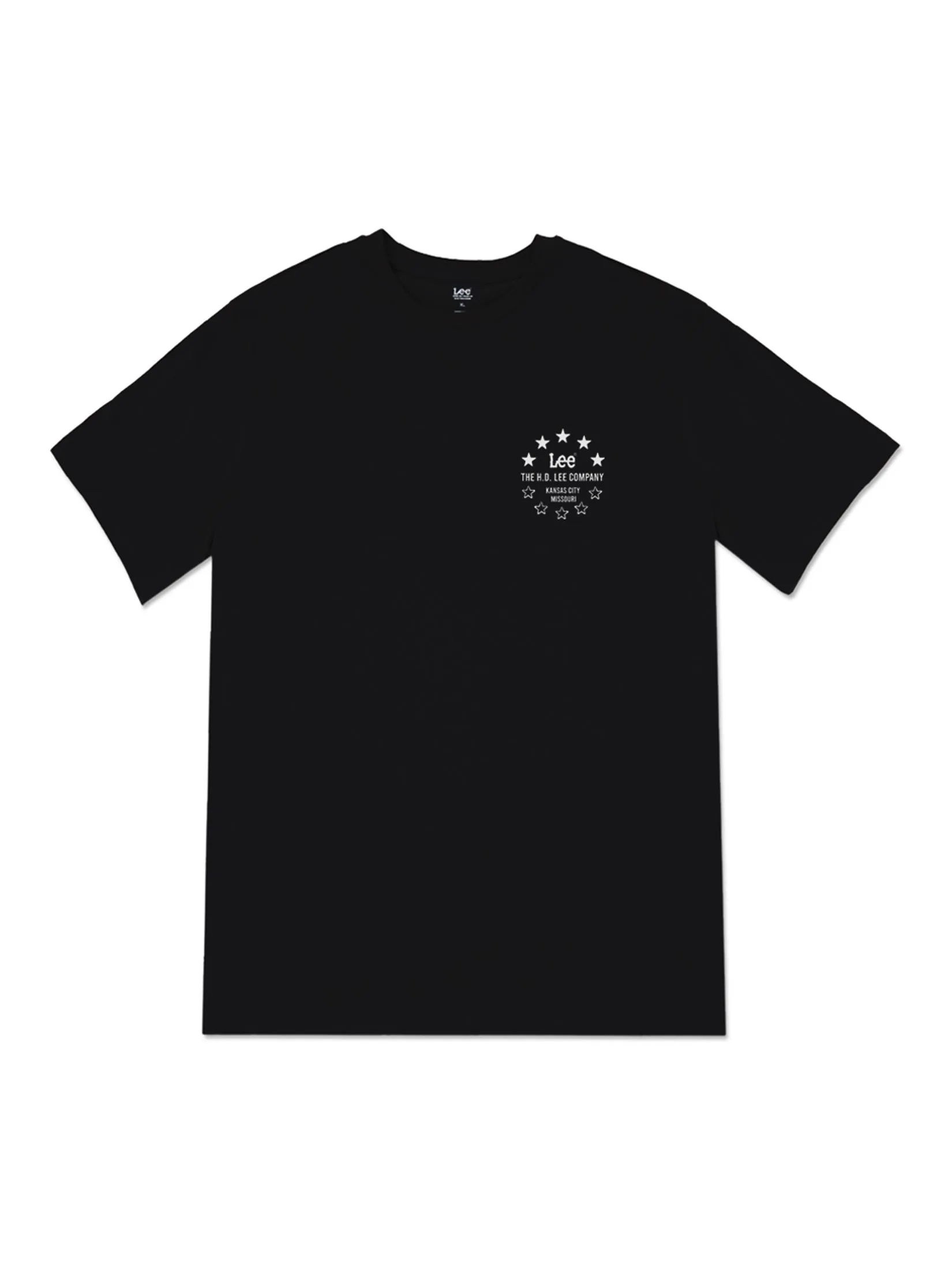 LEE Men's Tee Short Sleeve Comfort Fit Black LEE Men's Tee Short Sleeve Comfort Fit Black