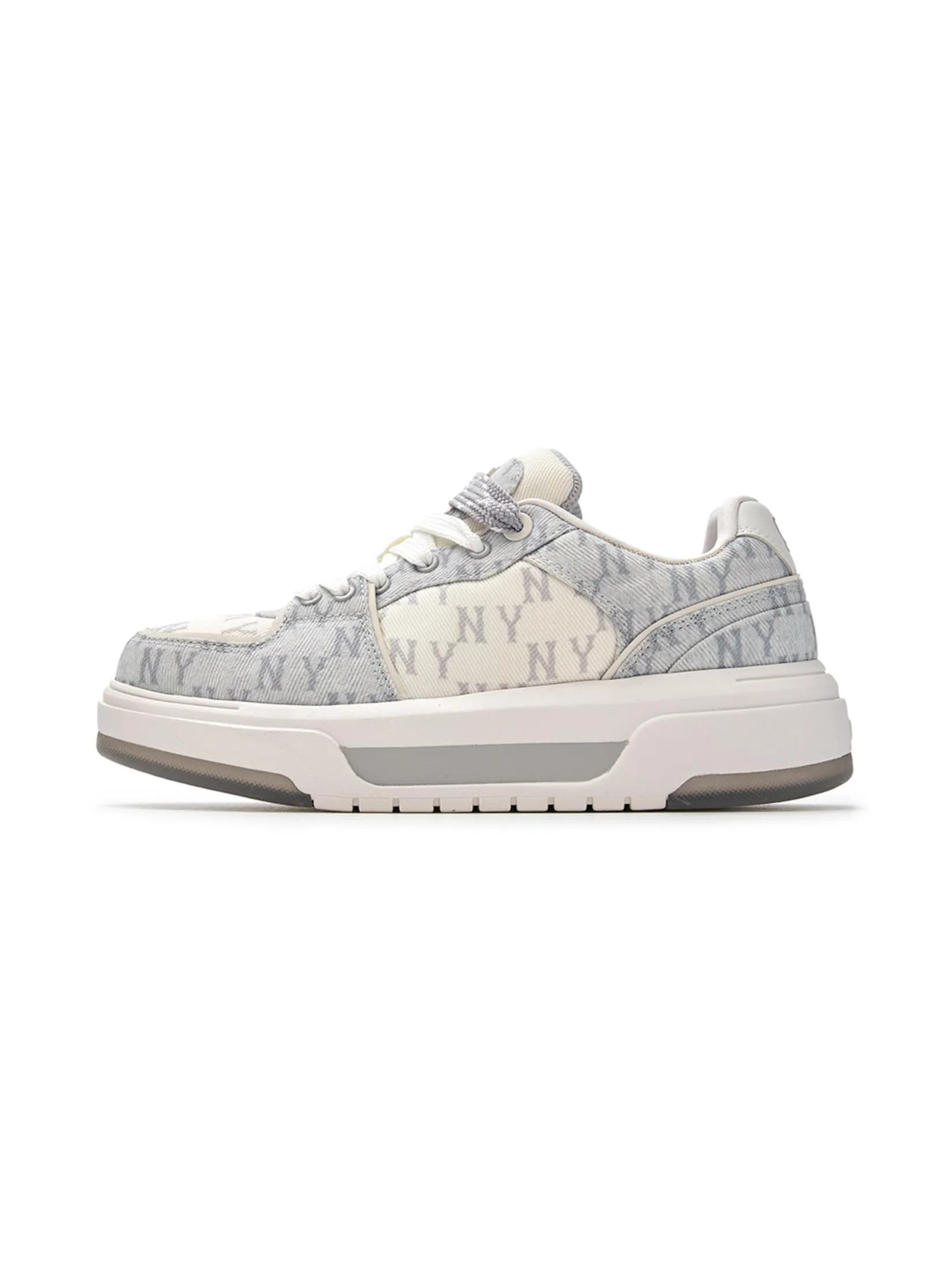 MLB Unisex Chunky Liner Denim Classic Monogram Model 3ASXD065N 50GRS Grey MLB Unisex Chunky Liner Denim Classic Monogram Model 3ASXD065N 50GRS Grey