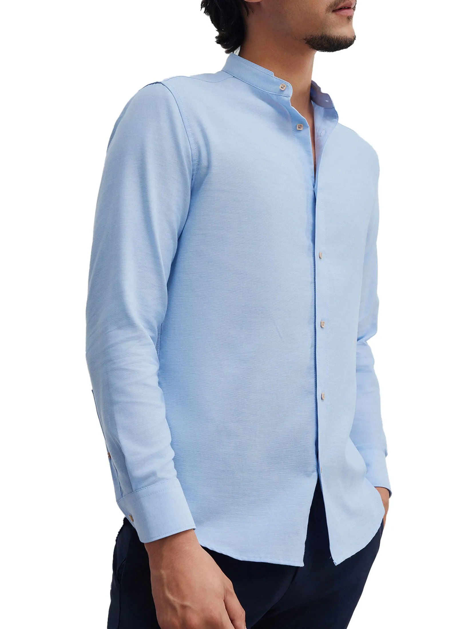 G2000 Men Clothing Wrinkle Free Cotton Smart Fit Casual Shirt  Smart Fit - Blue