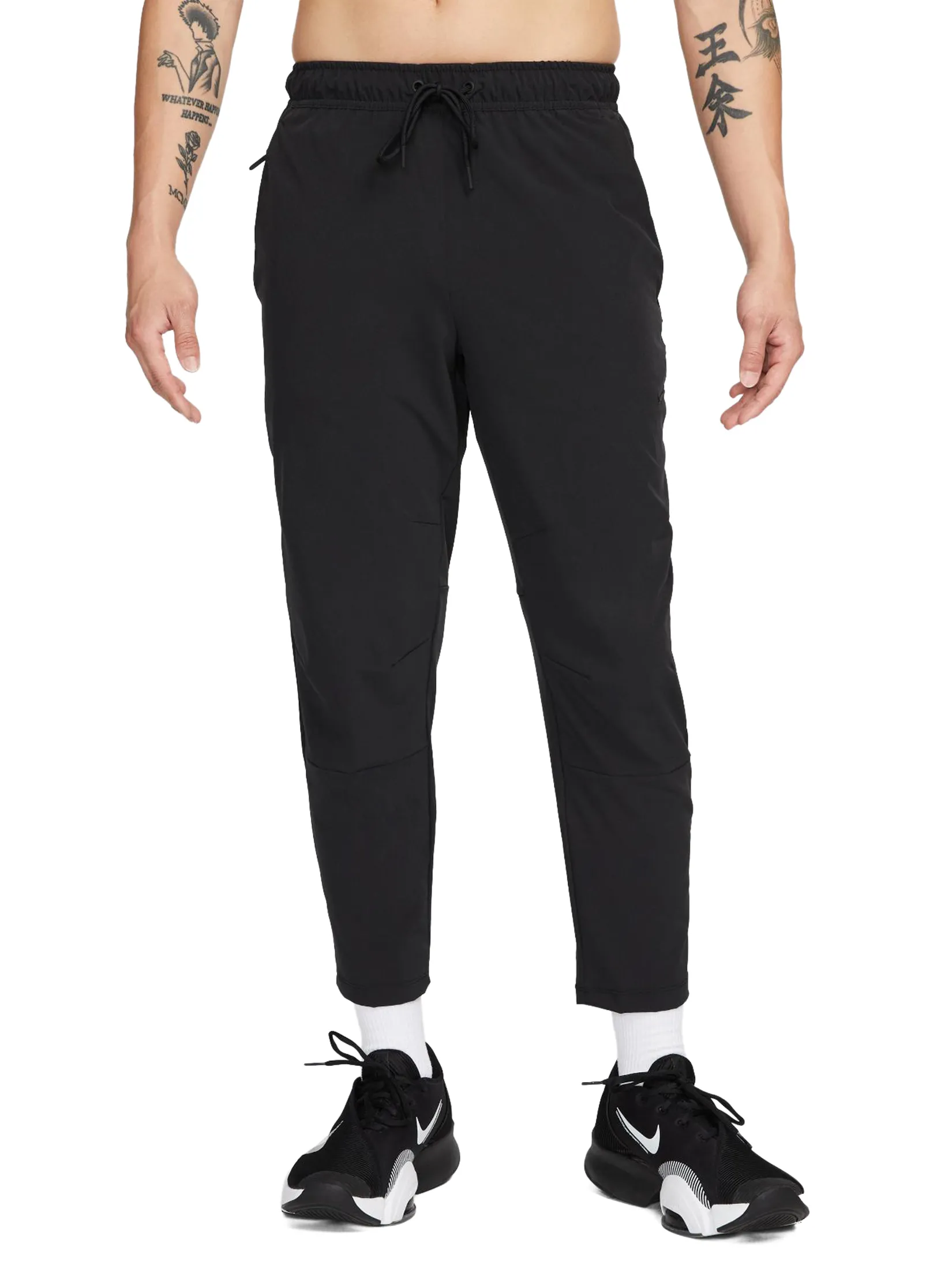 NIKE Men Joggers Dri-Fit Unlimited Black/Black/Black NIKE Men Joggers Dri-Fit Unlimited Black/Black/Black