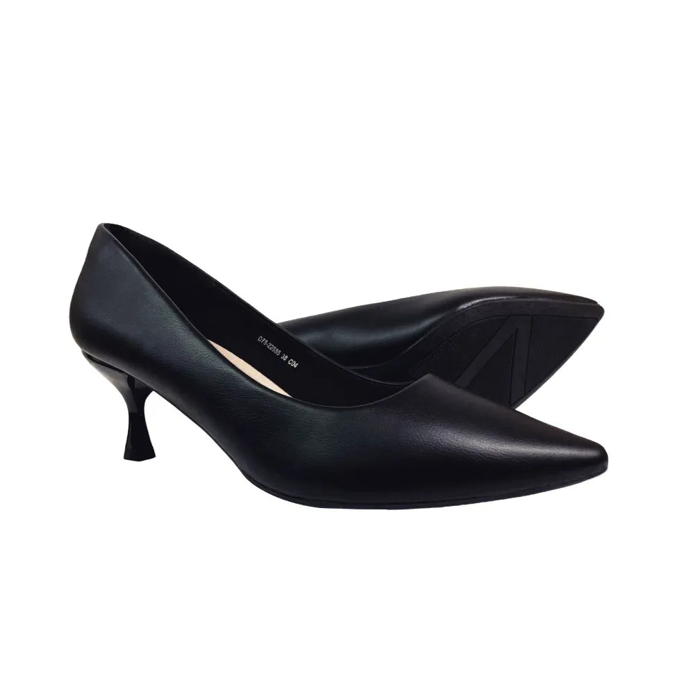 D'ARTE BLACK HIGH HEELS D75-22885 D'ARTE BLACK HIGH HEELS D75-22885